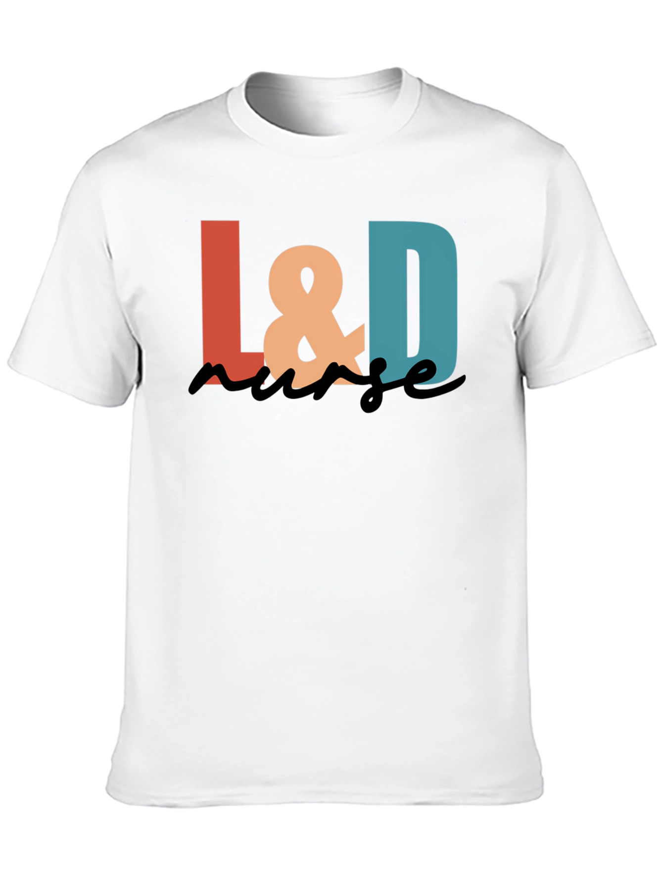 L&D Nurse Graphic Tee - Black