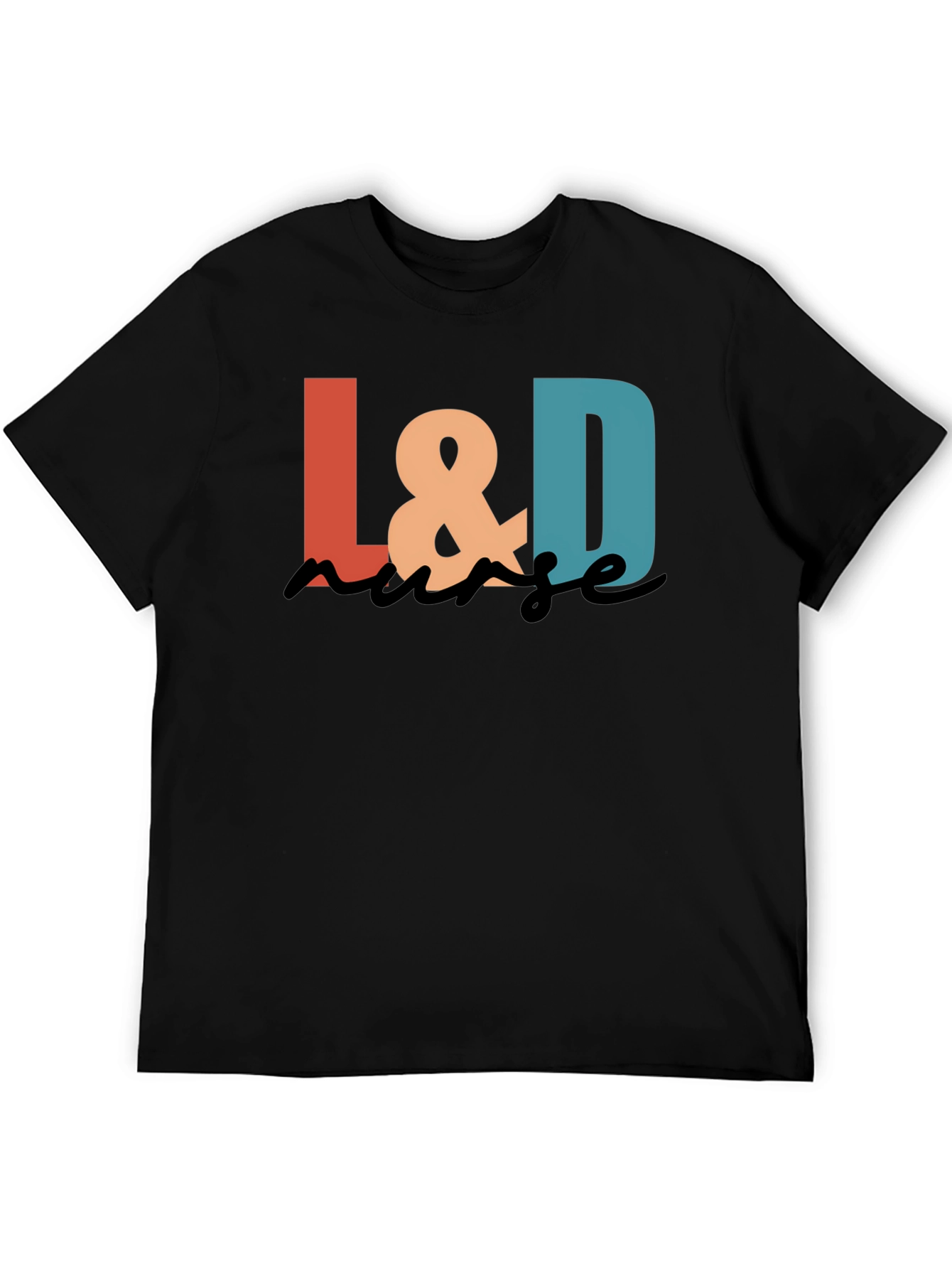 L&D Nurse Graphic Tee - Black