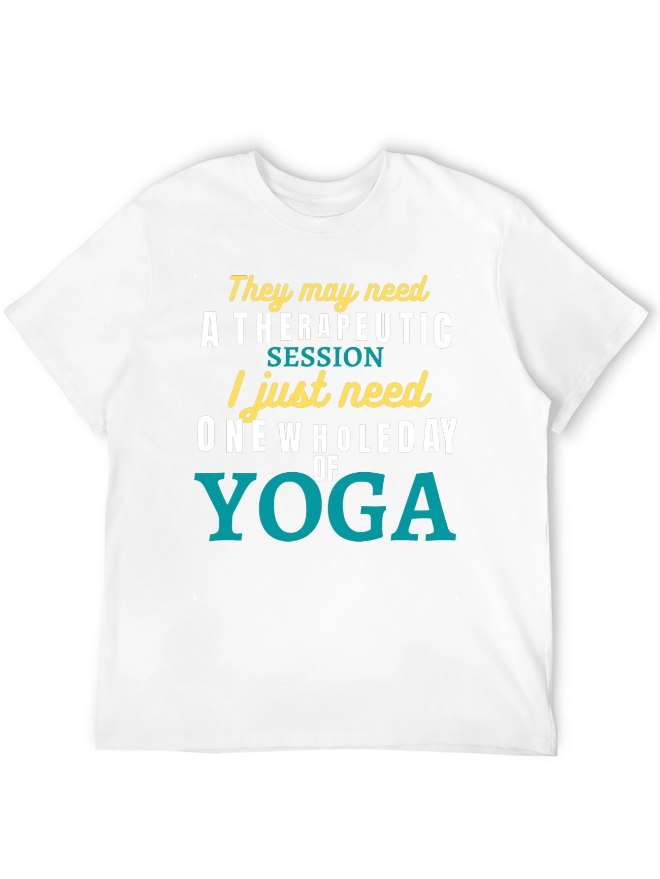 Yoga Lovers T-Shirt: One Whole Day of Relaxation
