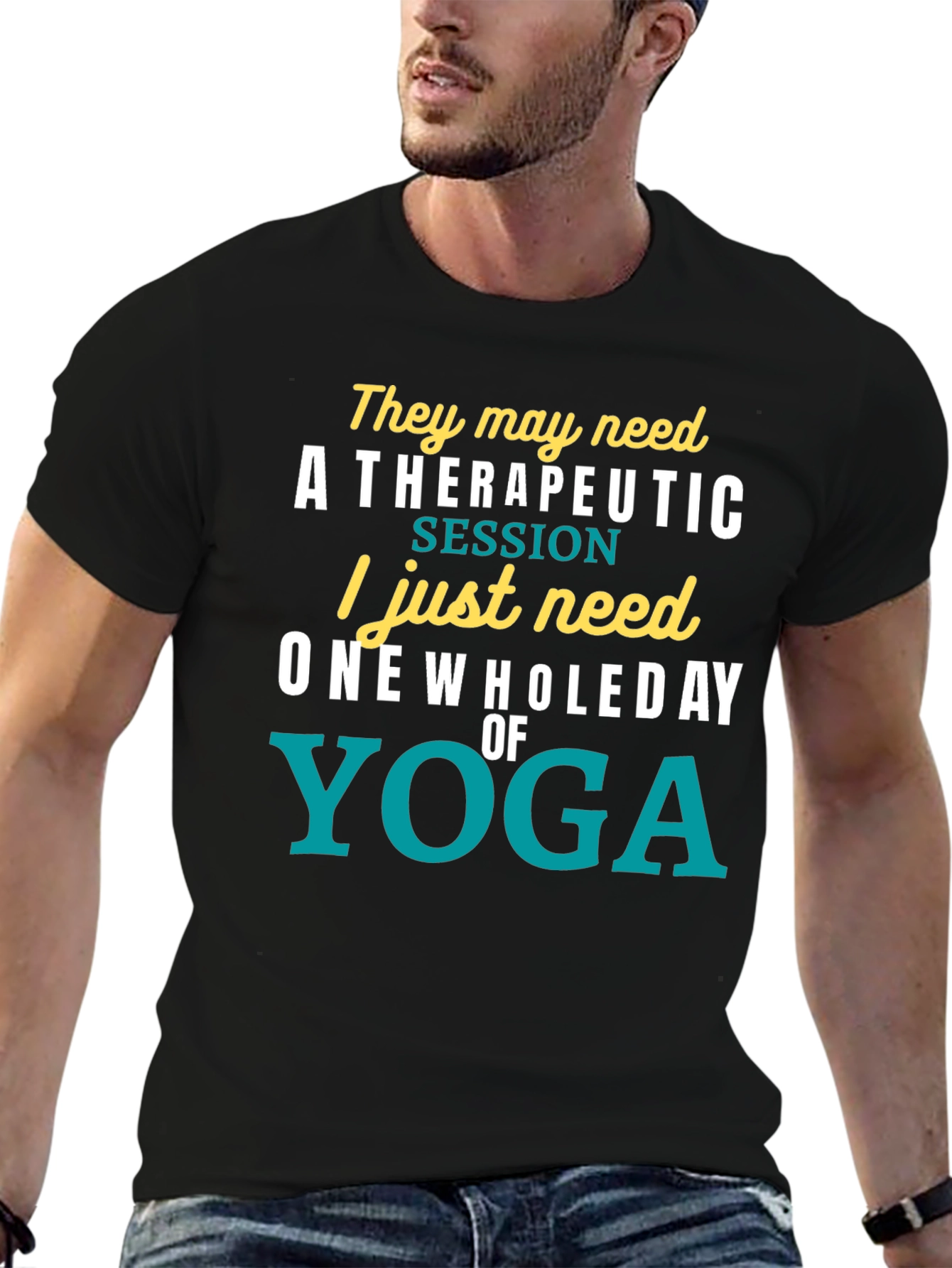Yoga Lovers T-Shirt: One Whole Day of Relaxation