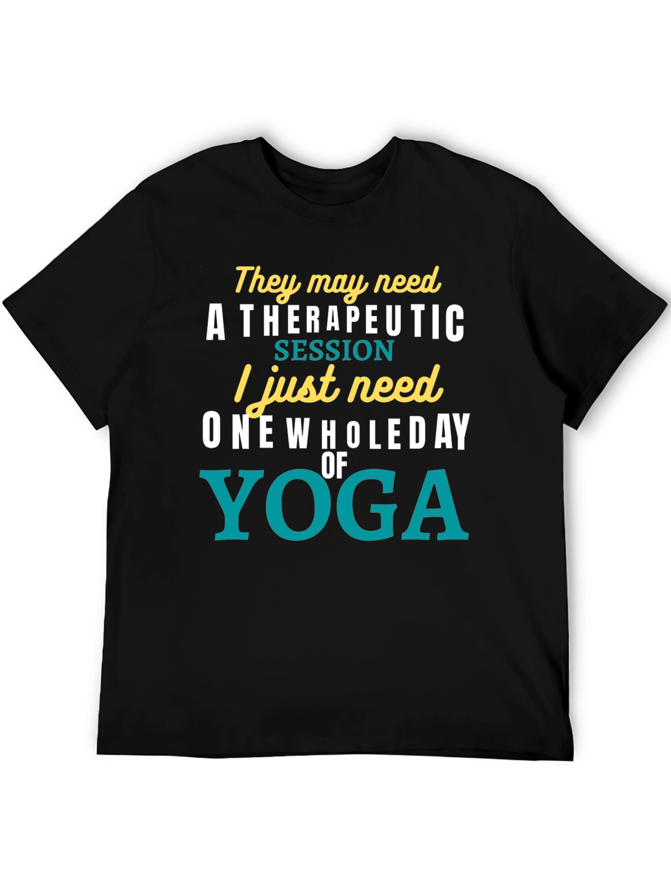 Yoga Lovers T-Shirt: One Whole Day of Relaxation