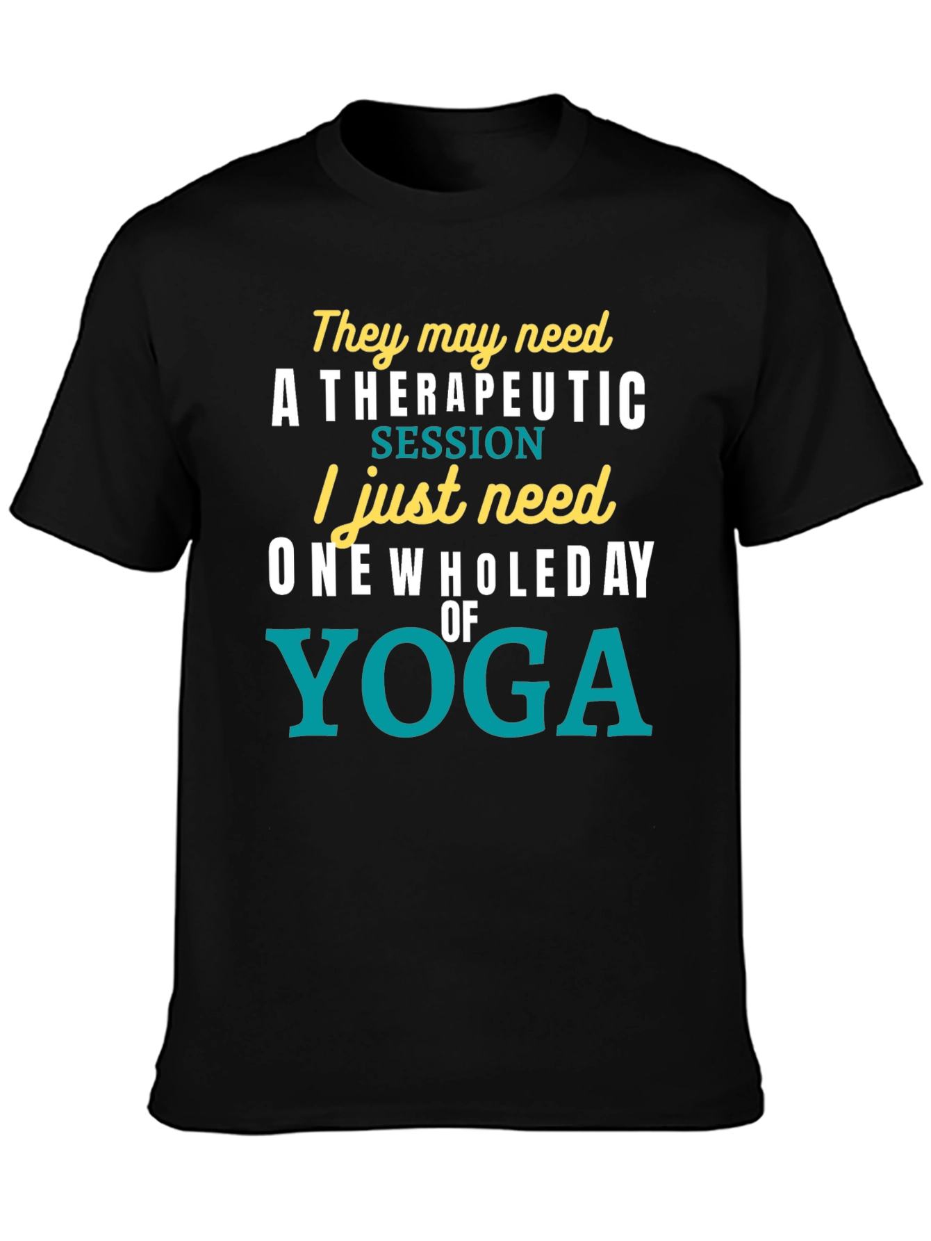 Yoga Lovers T-Shirt: One Whole Day of Relaxation
