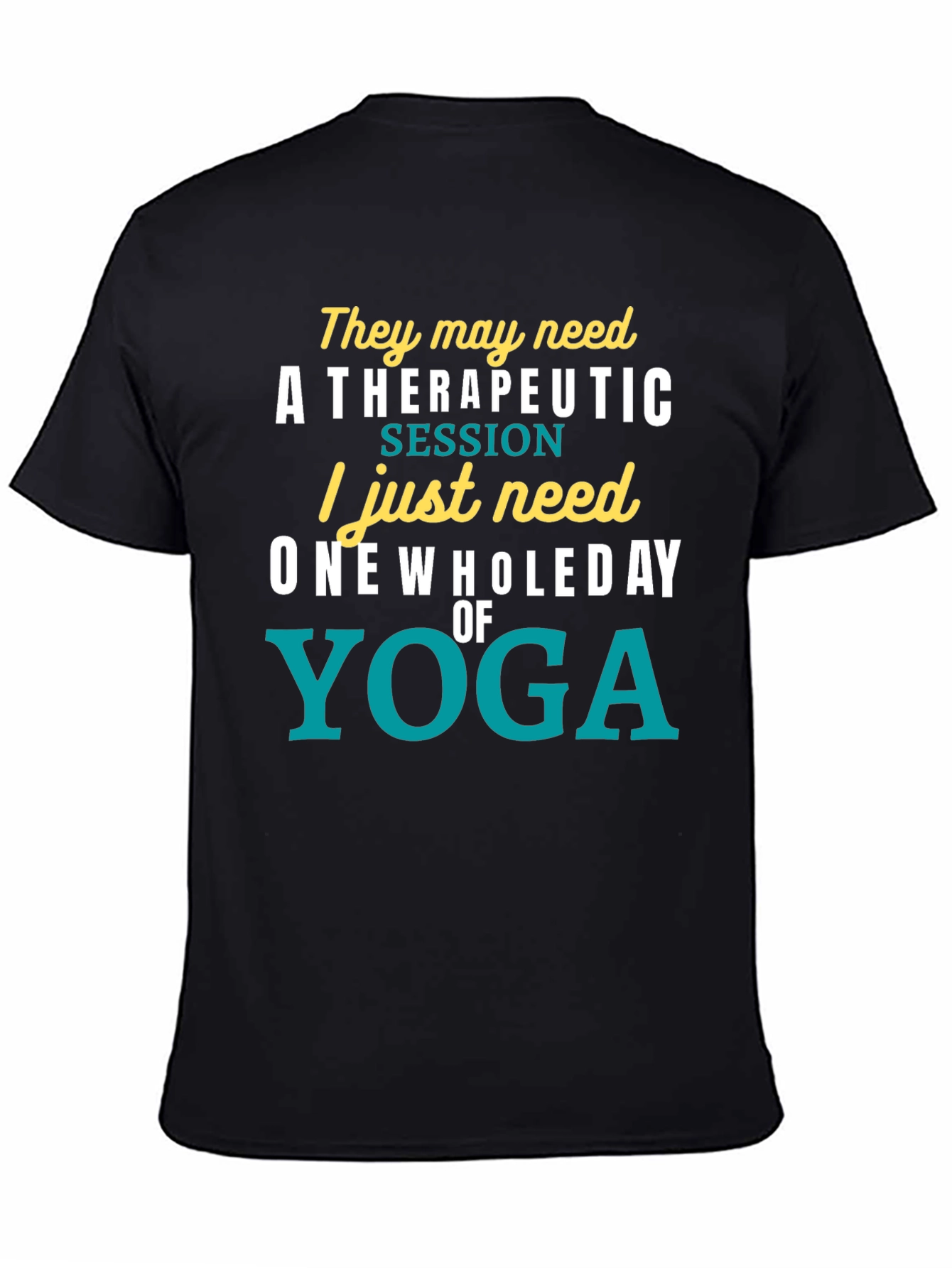 Yoga Lovers T-Shirt: One Whole Day of Relaxation