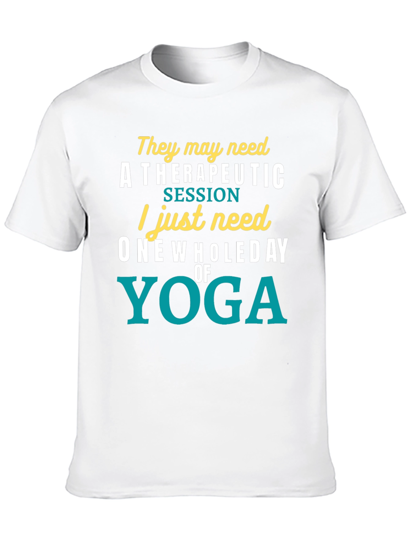 Yoga Lovers T-Shirt: One Whole Day of Relaxation