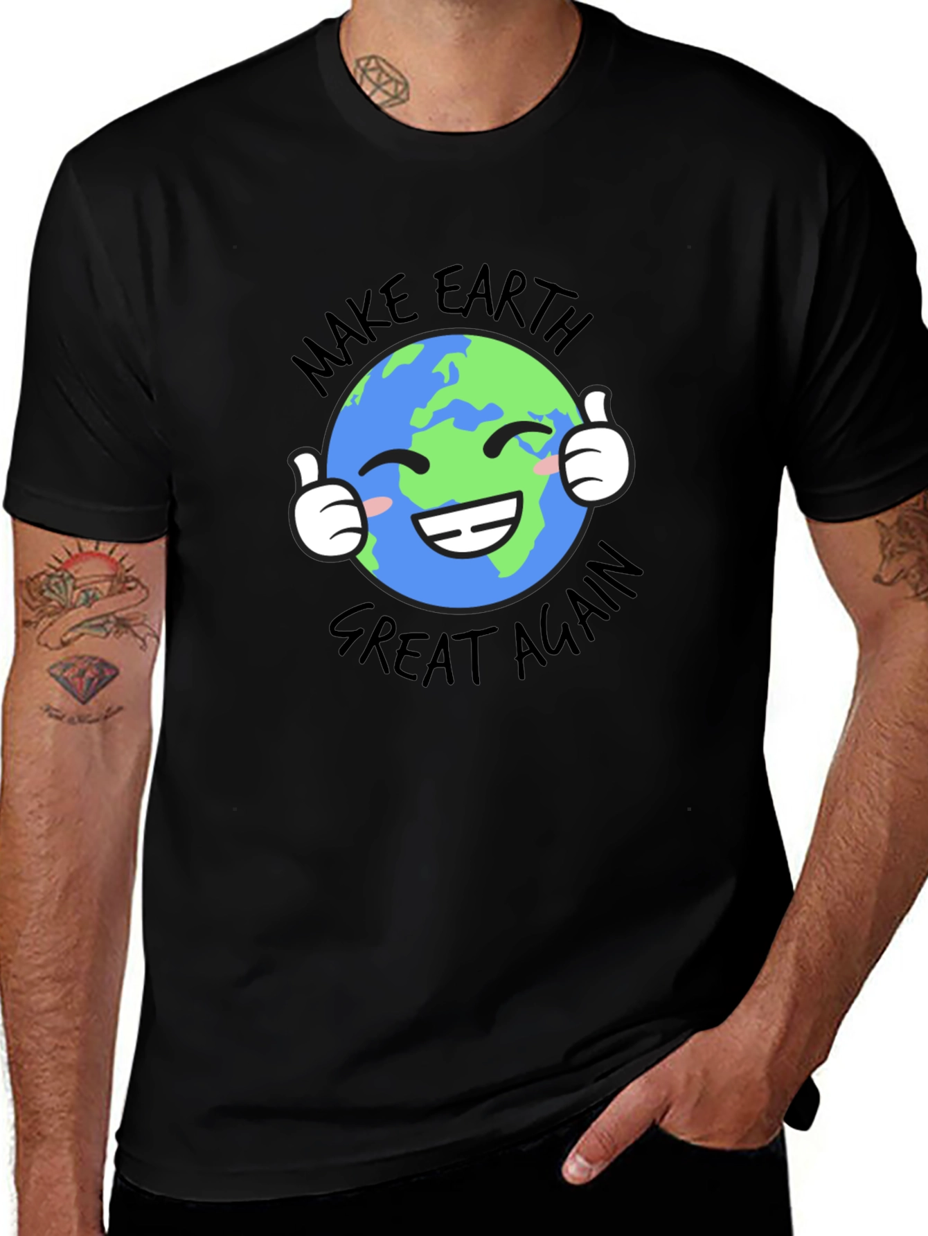 Make Earth Great Again Graphic T-Shirt