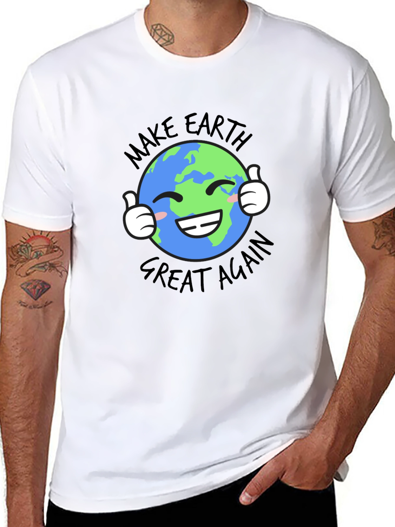 Make Earth Great Again Graphic T-Shirt