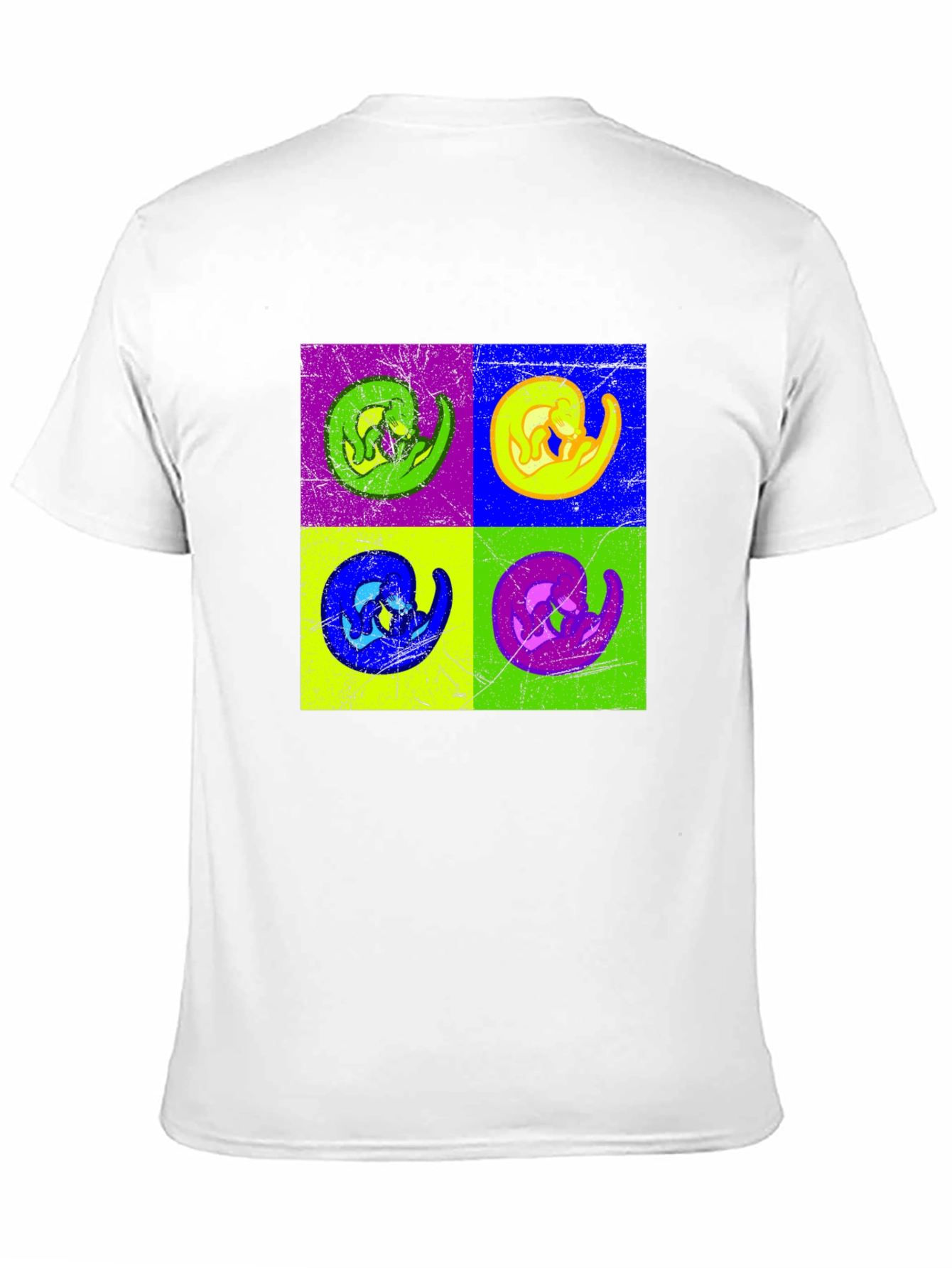 Pop Art Anteater Graphic Tee - Black