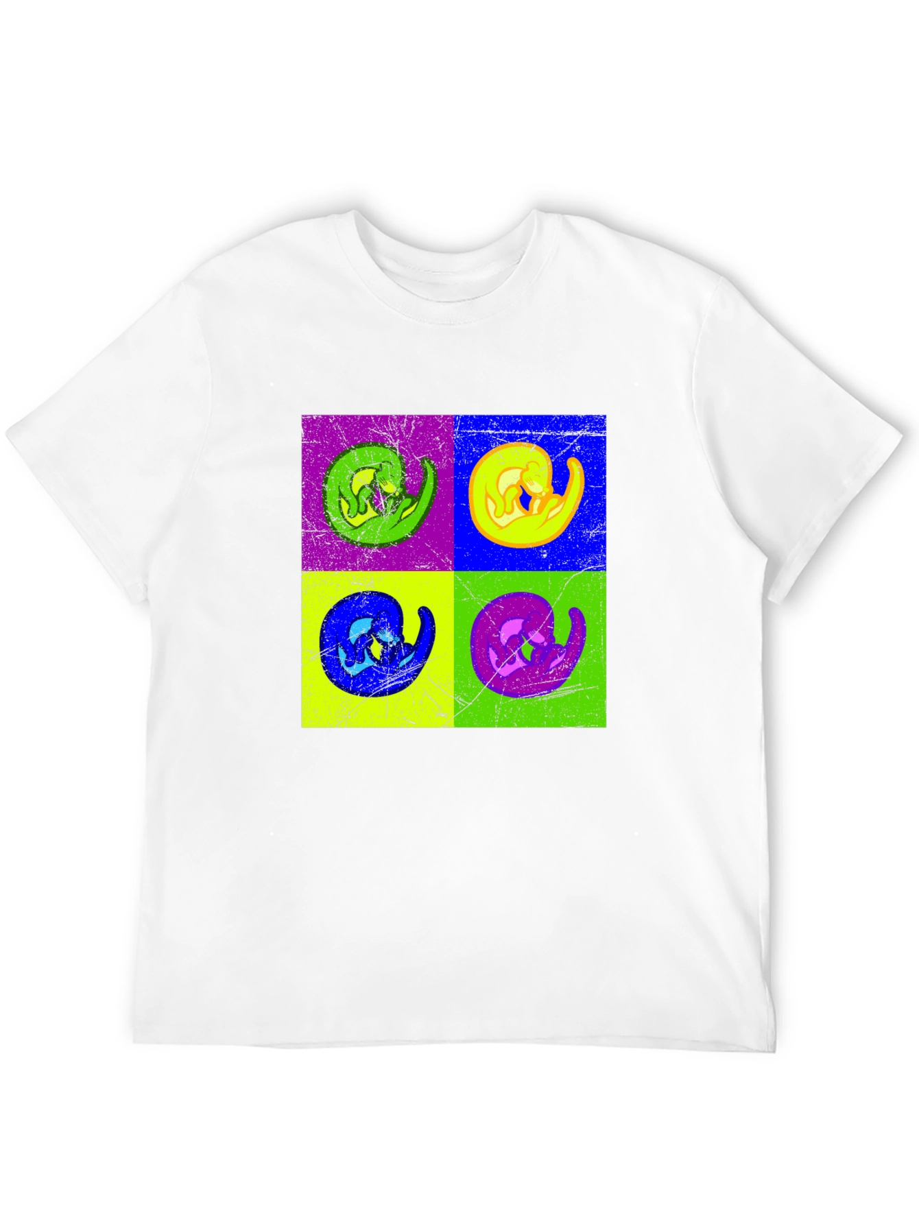 Pop Art Anteater Graphic Tee - Black