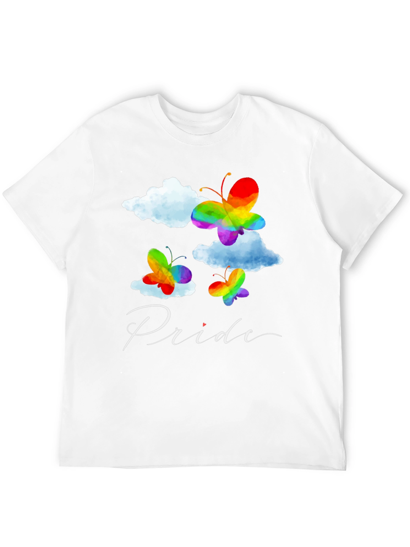 Pride Butterfly Graphic Tee - Black LGBT Pride T-Shirt