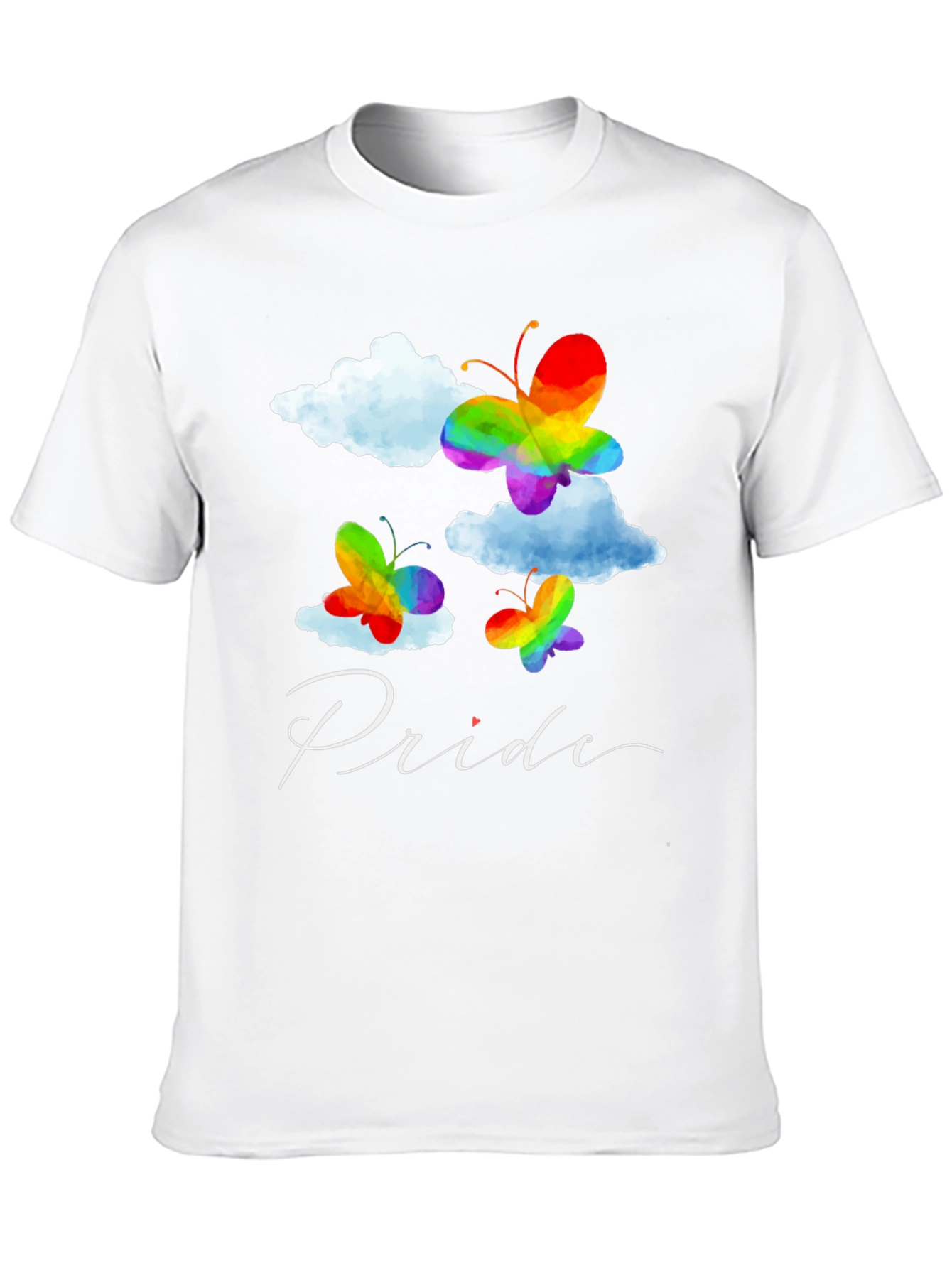 Pride Butterfly Graphic Tee - Black LGBT Pride T-Shirt