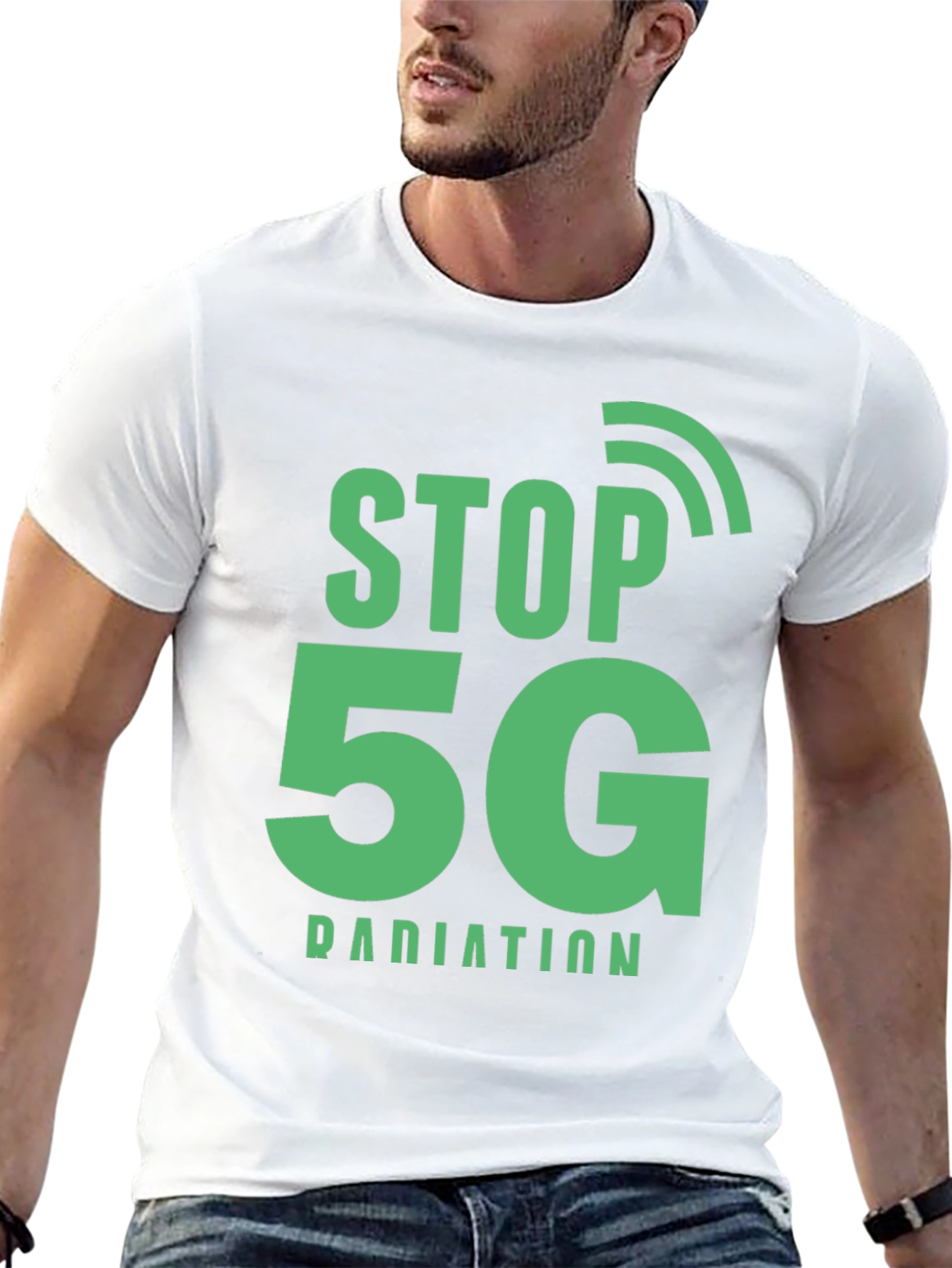 Stop 5G Radiation Protest T-Shirt