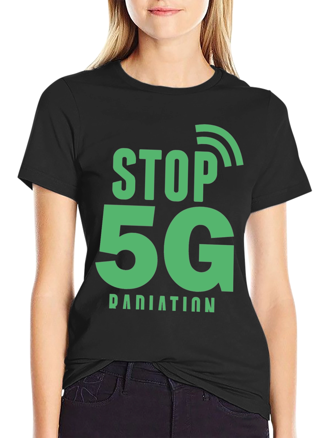 Stop 5G Radiation Protest T-Shirt
