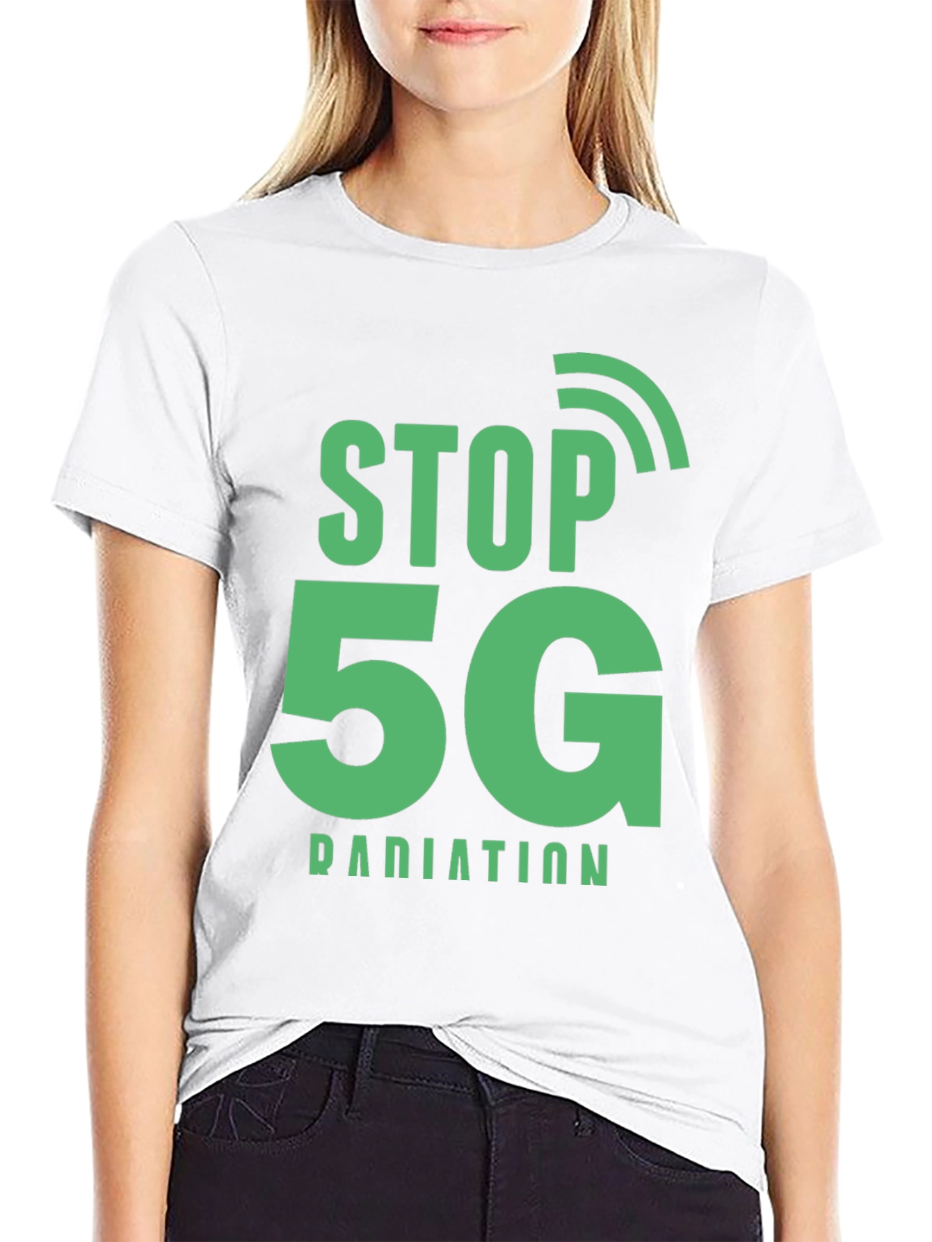 Stop 5G Radiation Protest T-Shirt