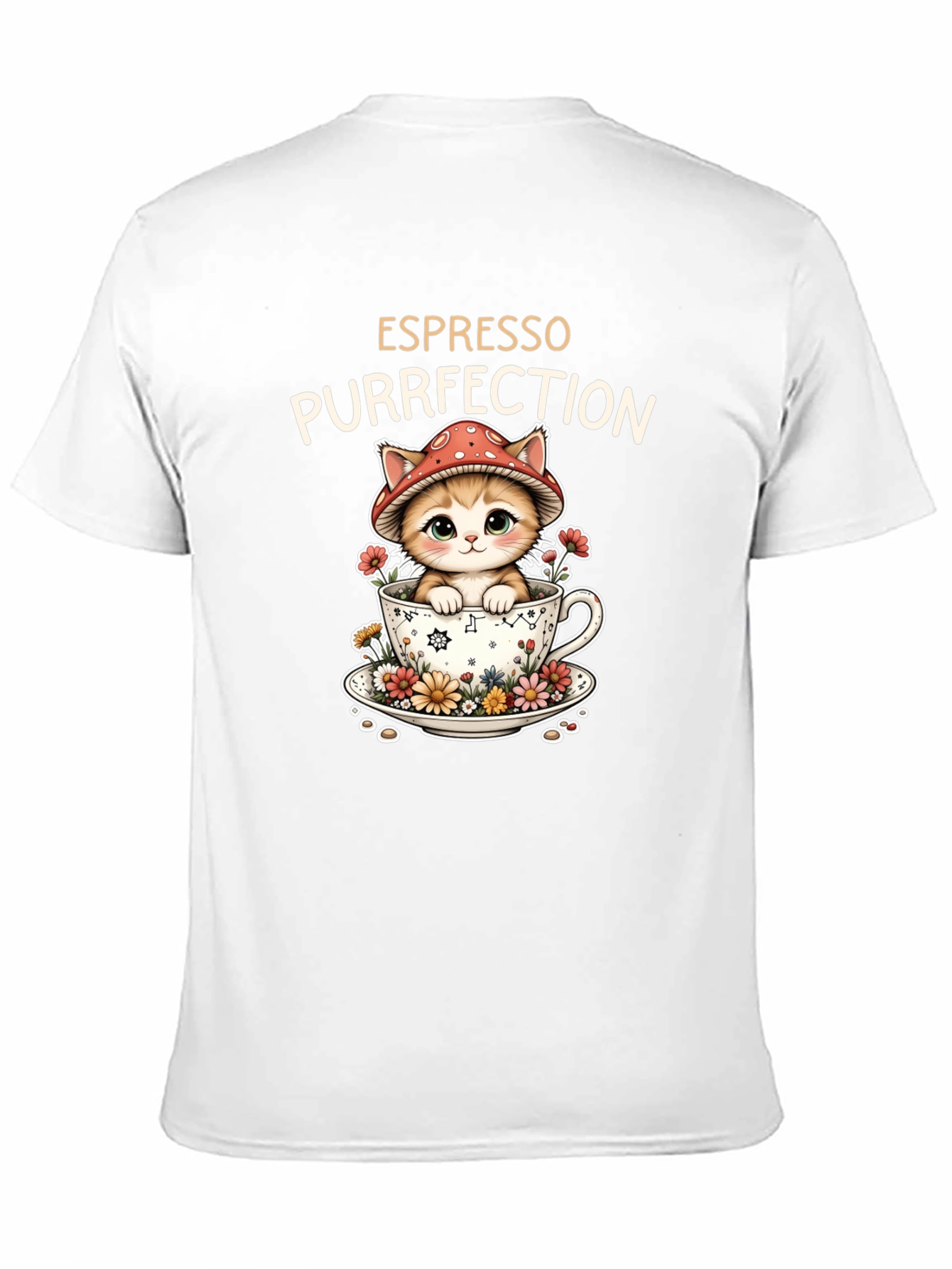 Espresso Purrfection Cat T-Shirt