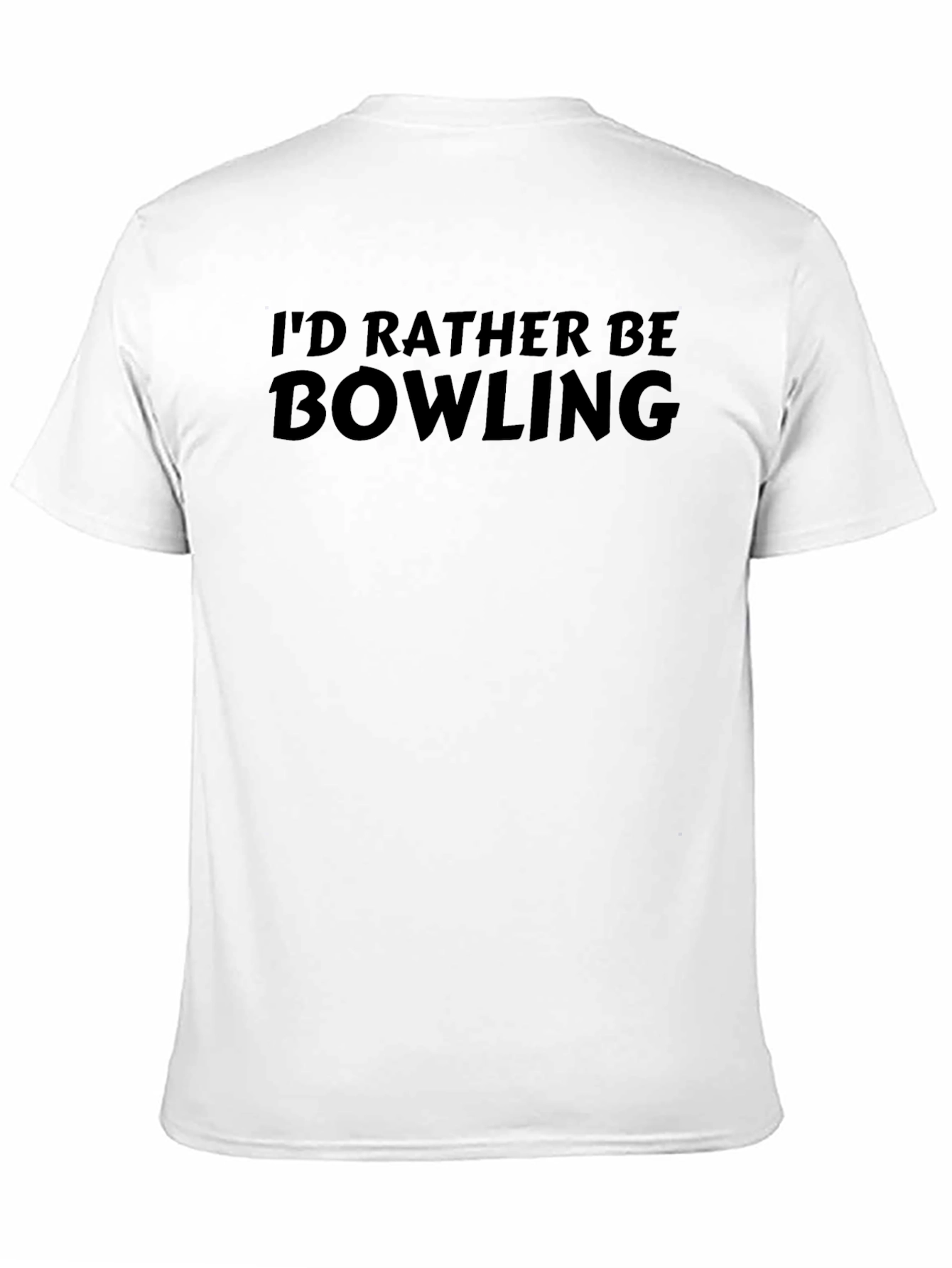 Id Rather Be Bowling T-Shirt