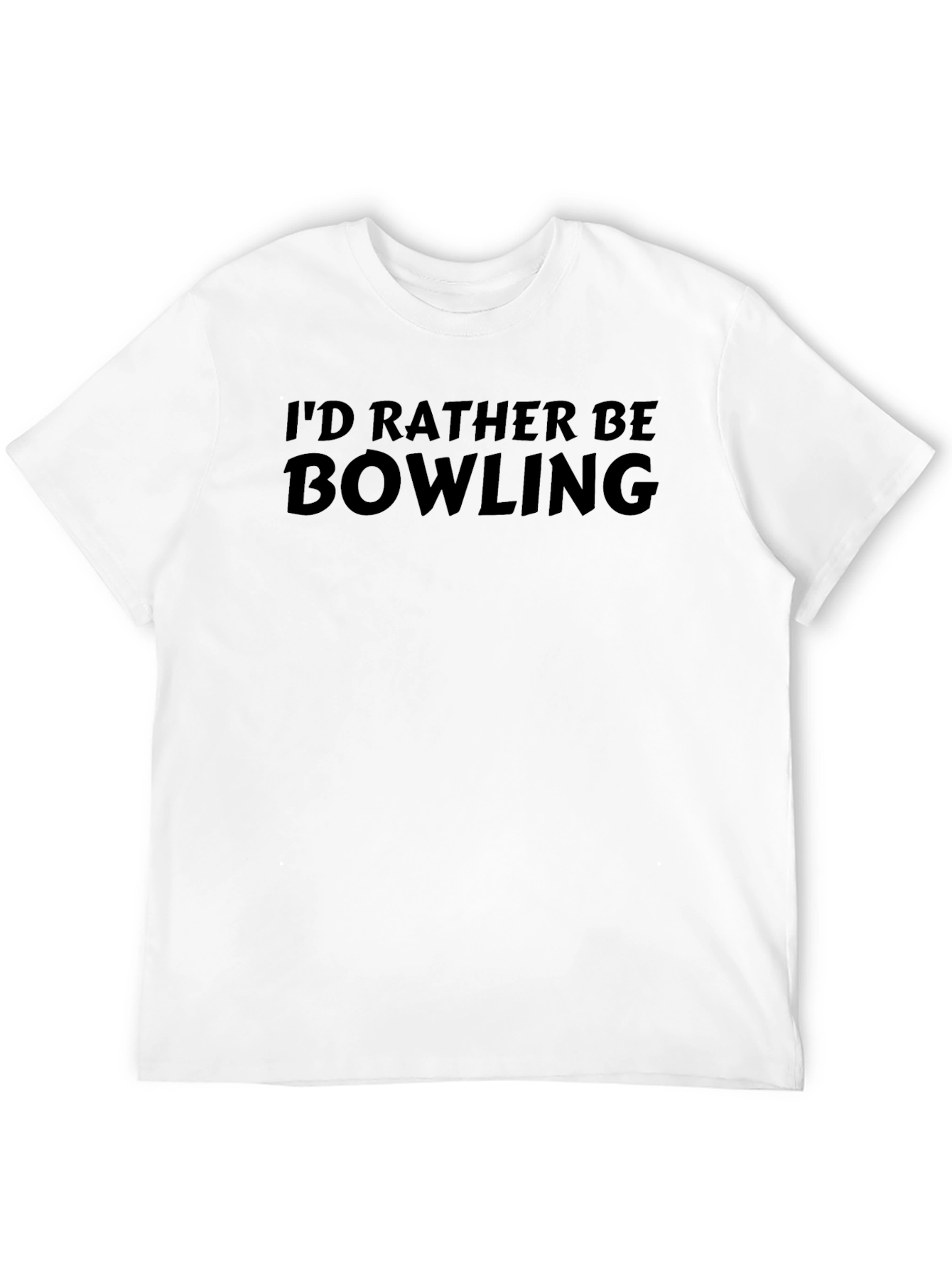 Id Rather Be Bowling T-Shirt