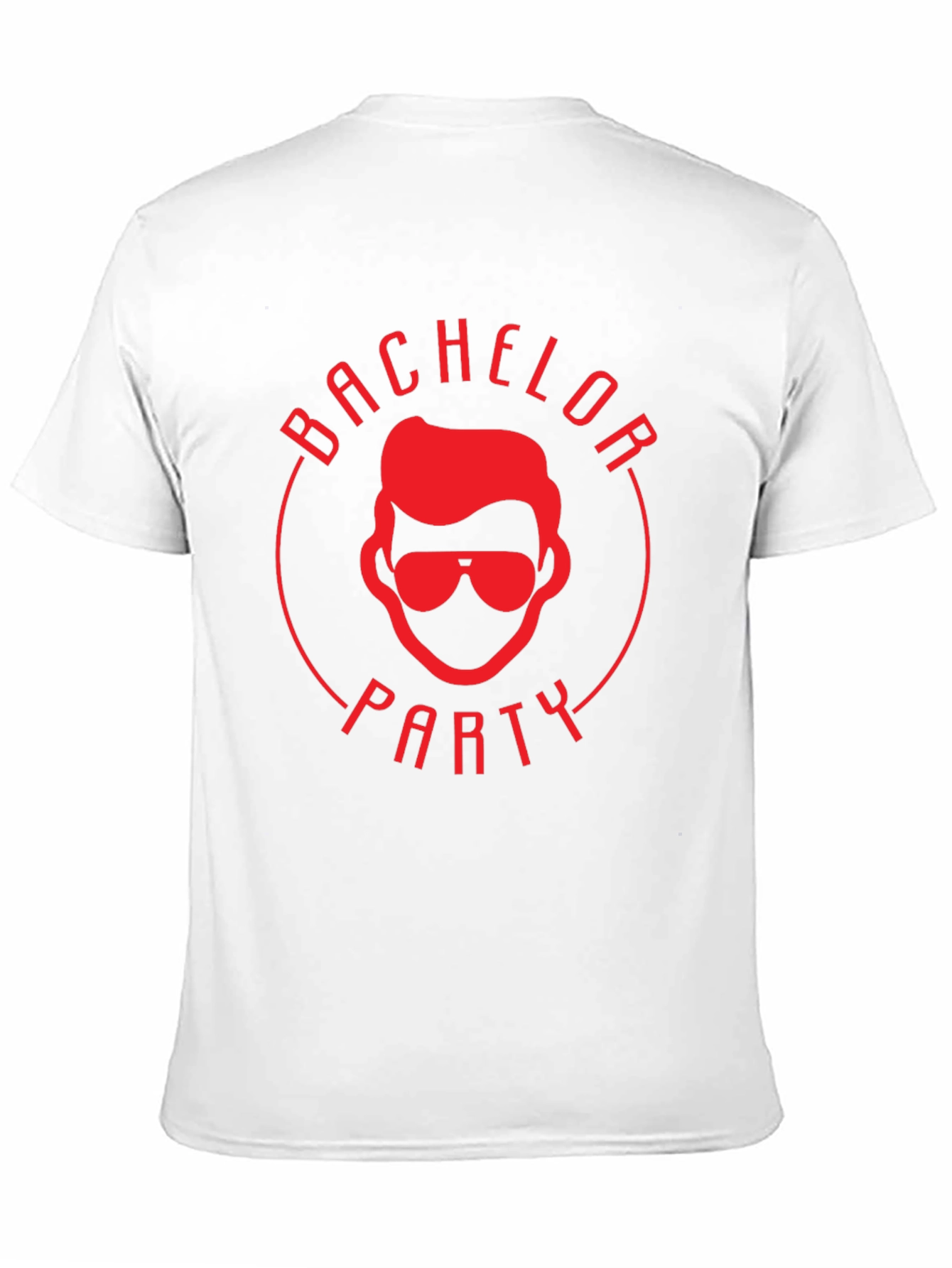 Bachelor Party Graphic Tee - Black Cotton T-Shirt