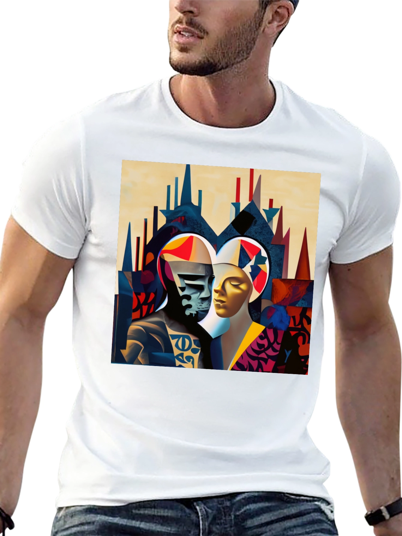 Abstract Art Graphic Tee