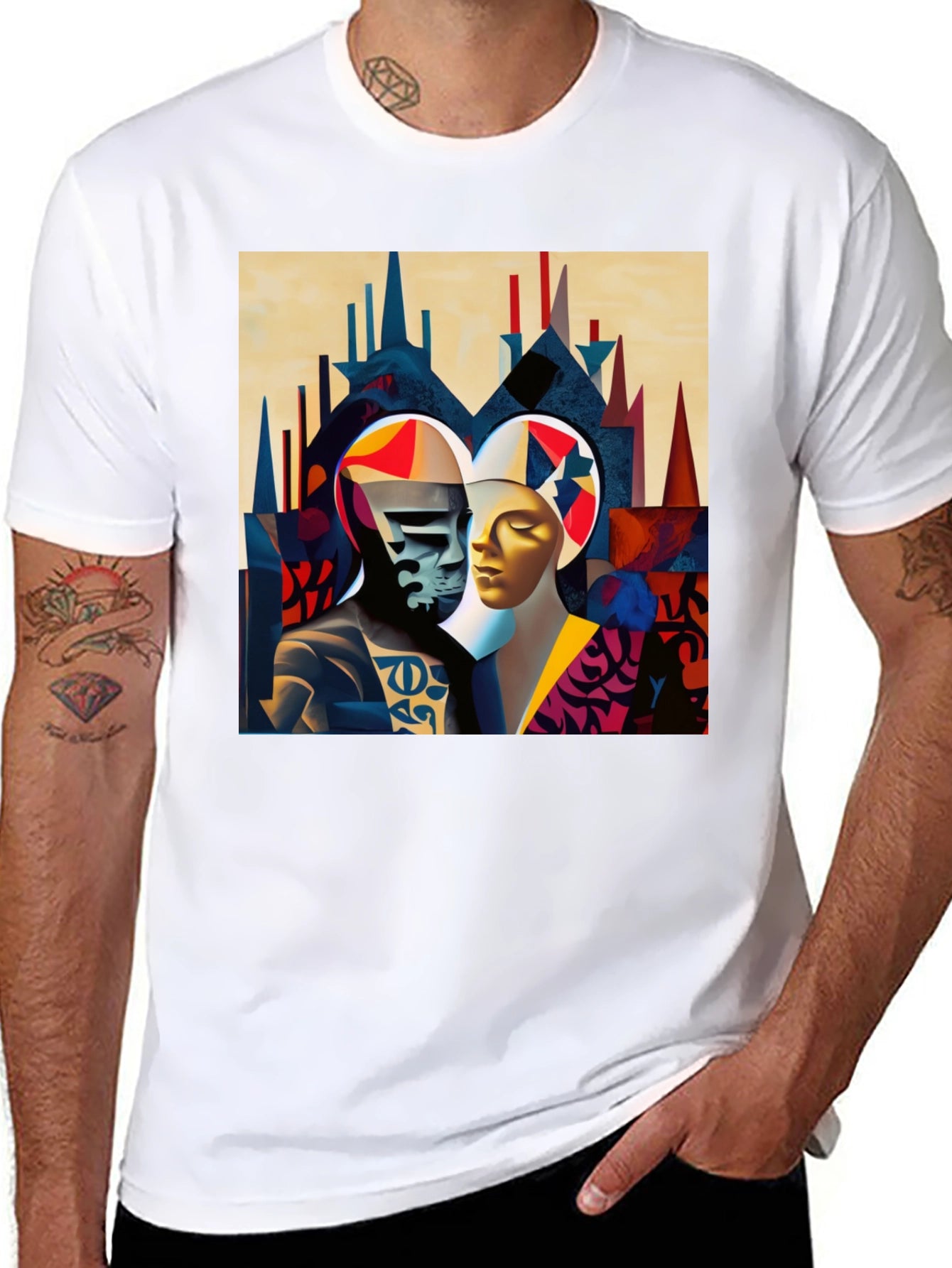 Abstract Art Graphic Tee