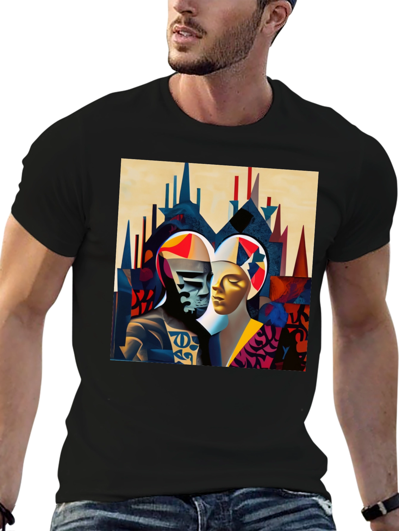 Abstract Art Graphic Tee