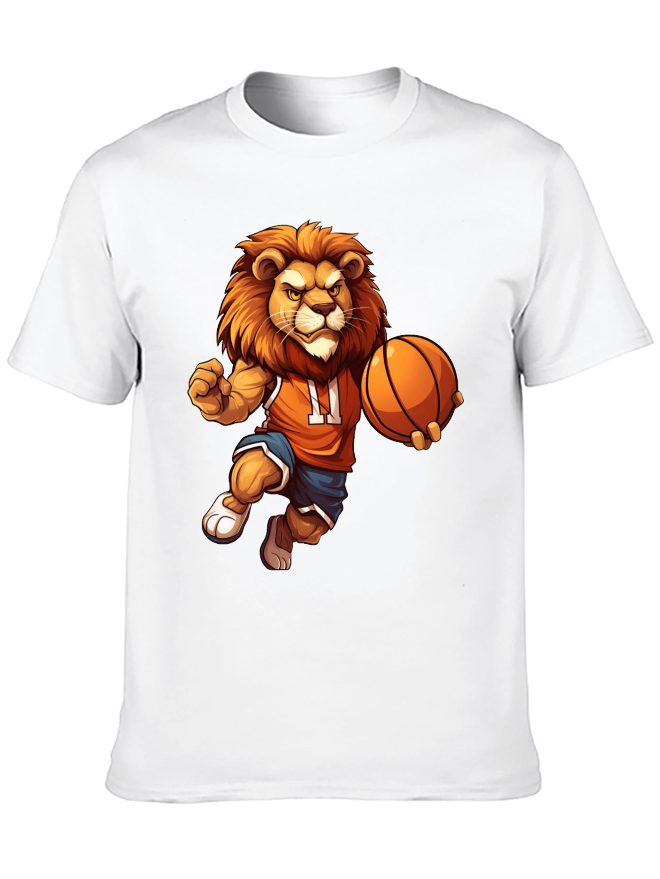 Lion Basketball Graphic T-Shirt