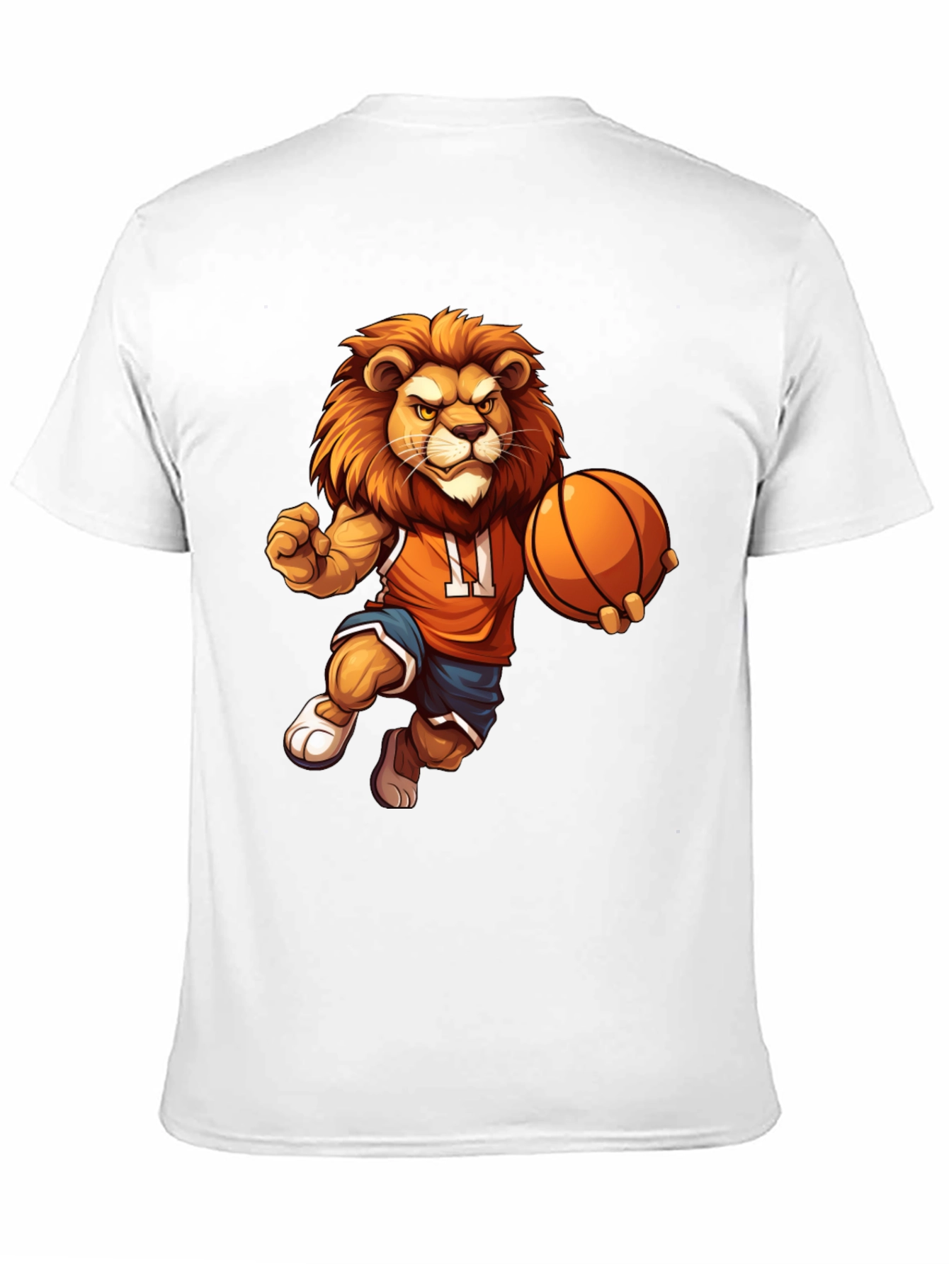 Lion Basketball Graphic T-Shirt
