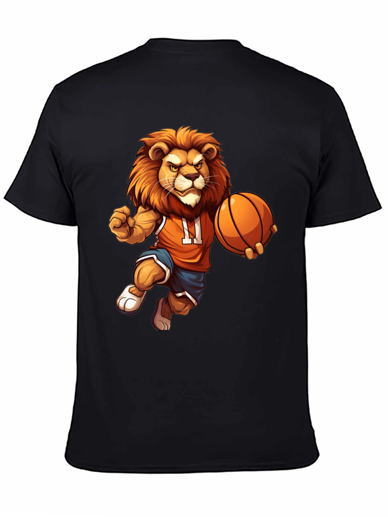 Lion Basketball Graphic T-Shirt