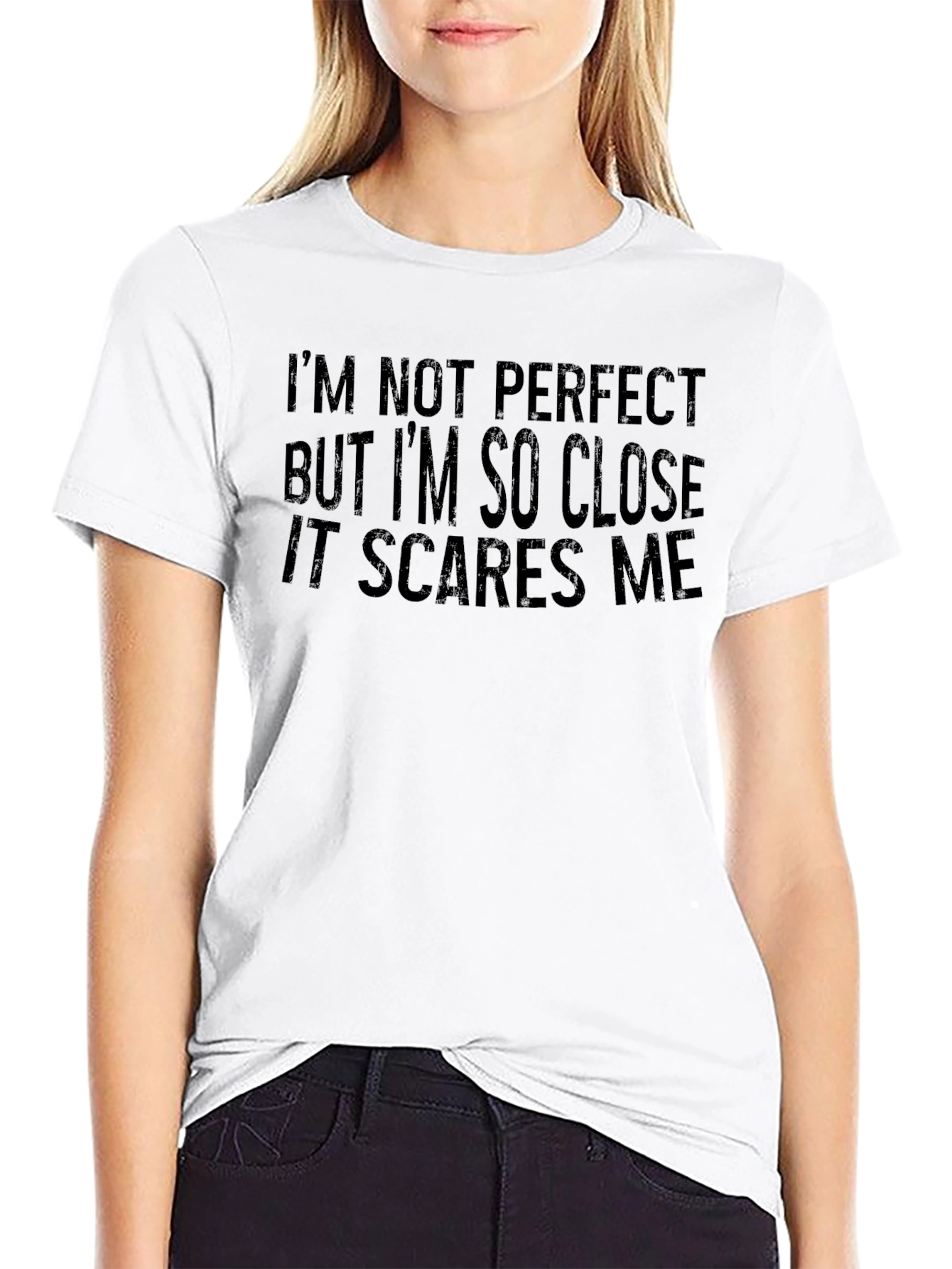 Funny Graphic Tee: Im Not Perfect T-Shirt