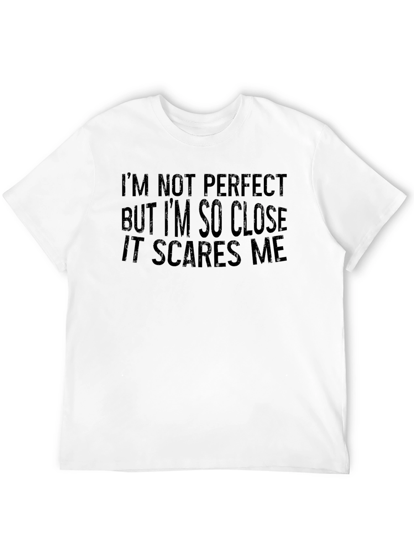 Funny Graphic Tee: Im Not Perfect T-Shirt