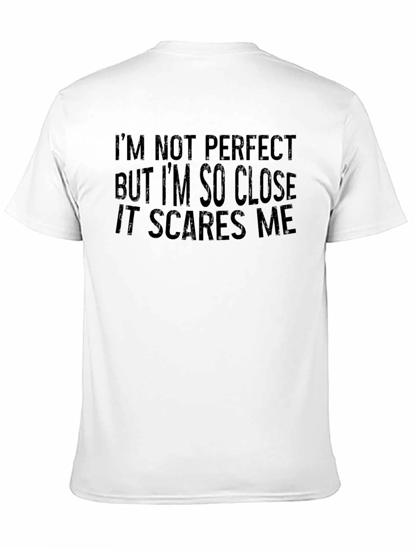 Funny Graphic Tee: Im Not Perfect T-Shirt