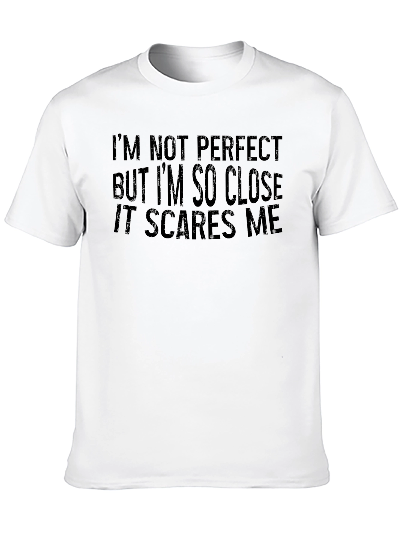 Funny Graphic Tee: Im Not Perfect T-Shirt