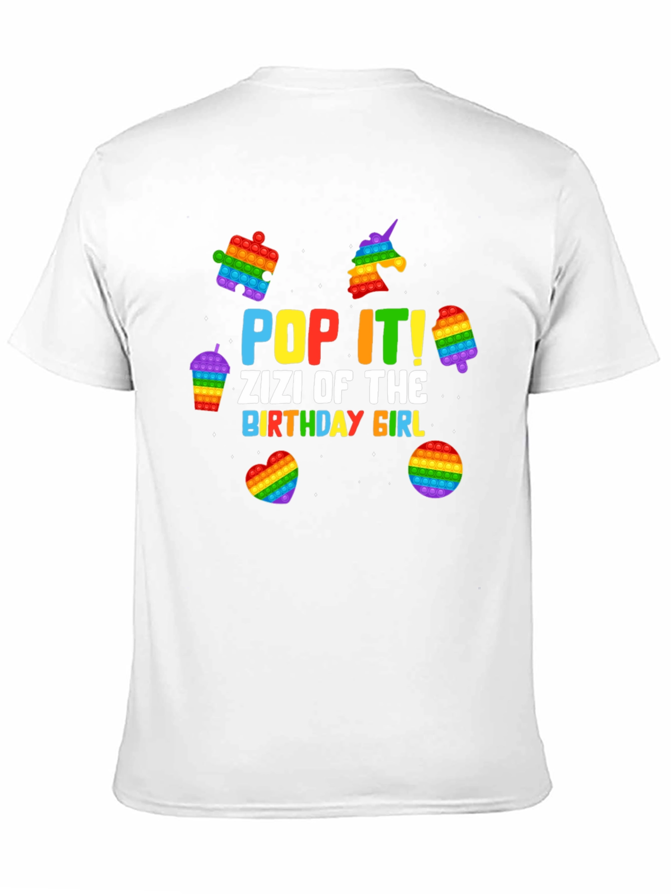Pop It Birthday Girl T-Shirt