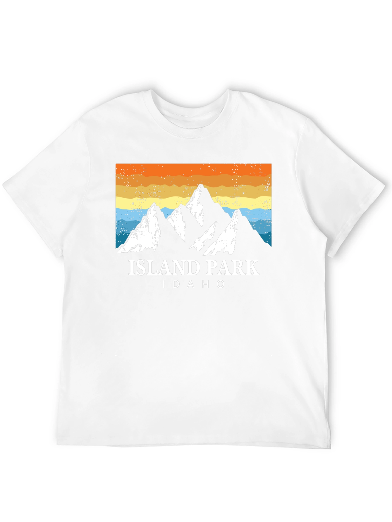 Island Park Idaho Graphic Tee - Mountainscape Design