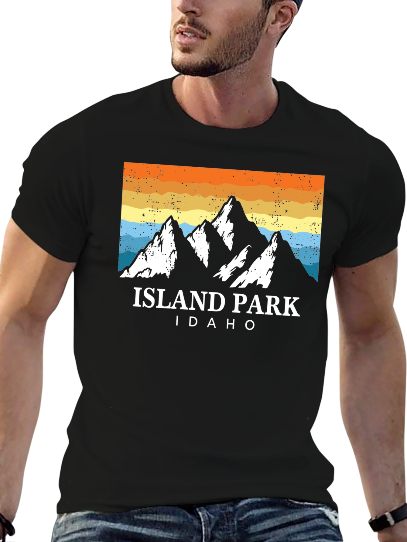 Island Park Idaho Graphic Tee - Mountainscape Design