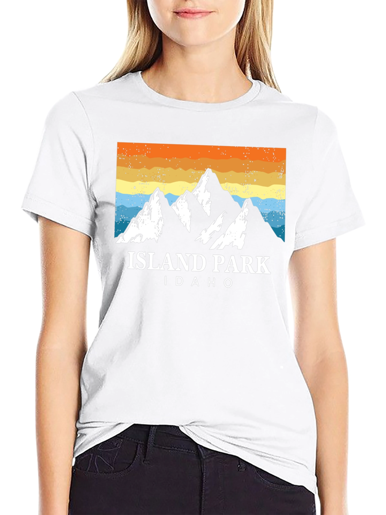 Island Park Idaho Graphic Tee - Mountainscape Design