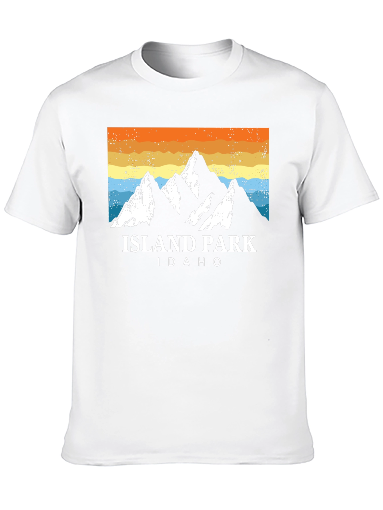 Island Park Idaho Graphic Tee - Mountainscape Design