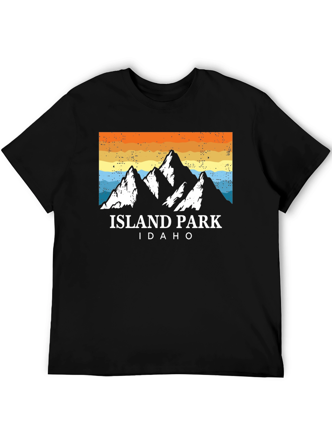 Island Park Idaho Graphic Tee - Mountainscape Design