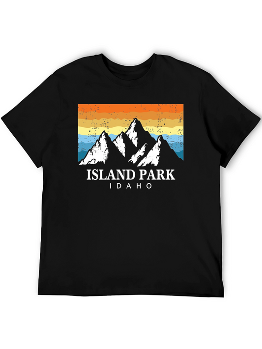Island Park Idaho Graphic Tee - Mountainscape Design
