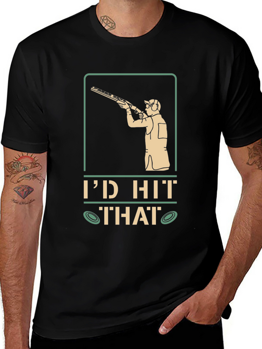 Id Hit That Clay Target Shooting T-Shirt