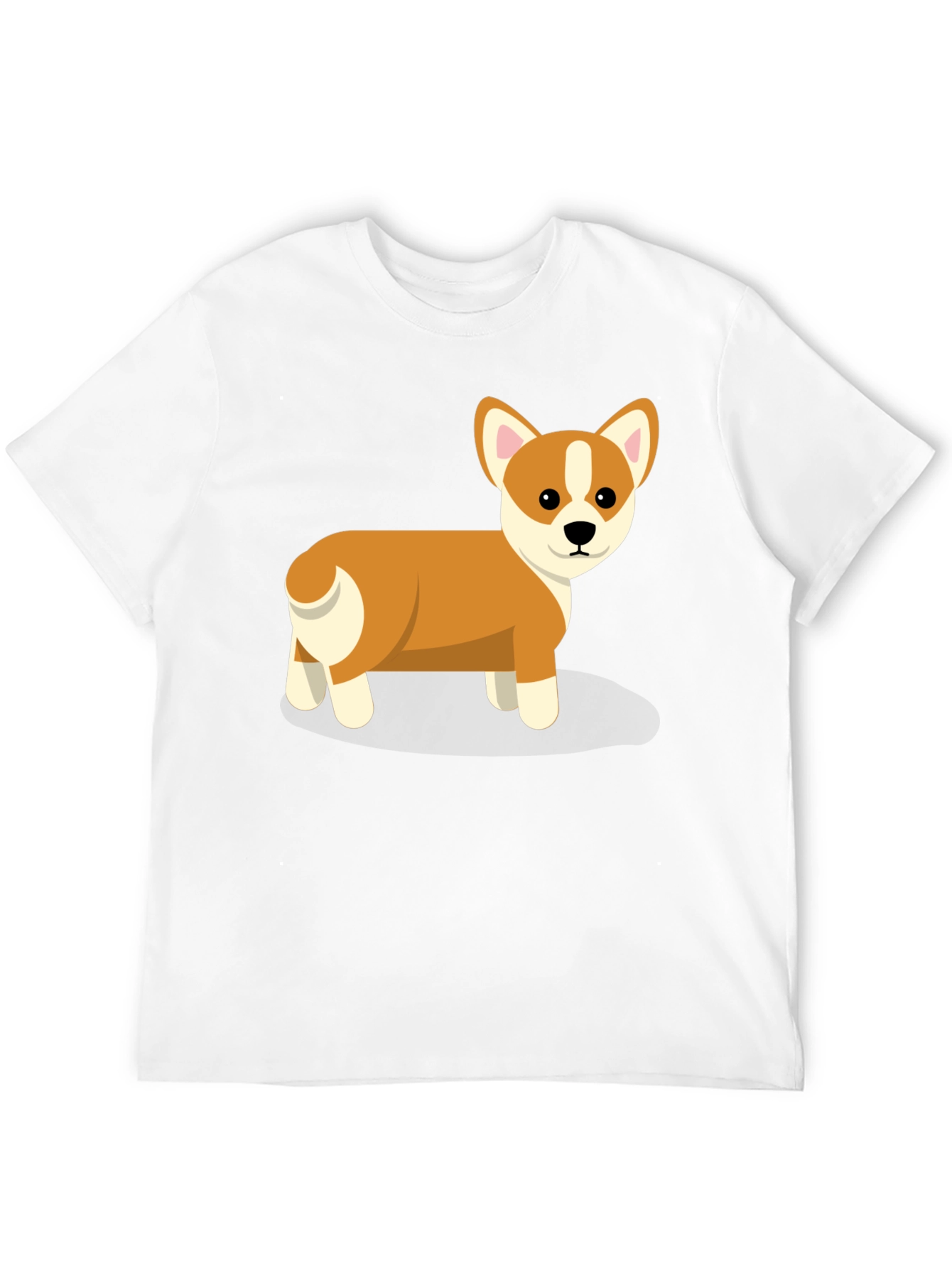 Cute Corgi Dog Graphic T-Shirt