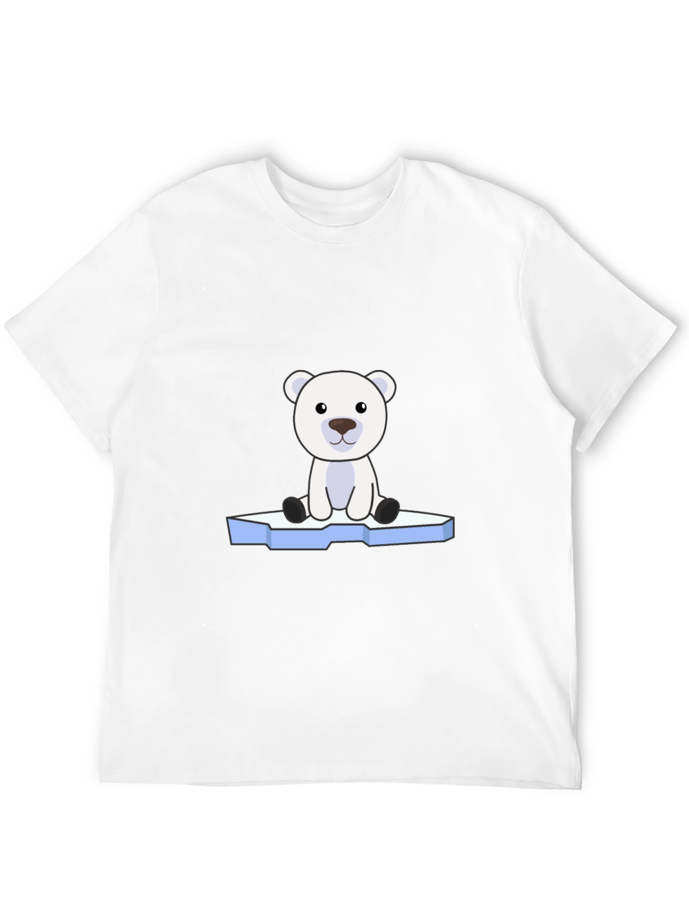 Polar Bear Graphic Tee - Cute Arctic Animal Design