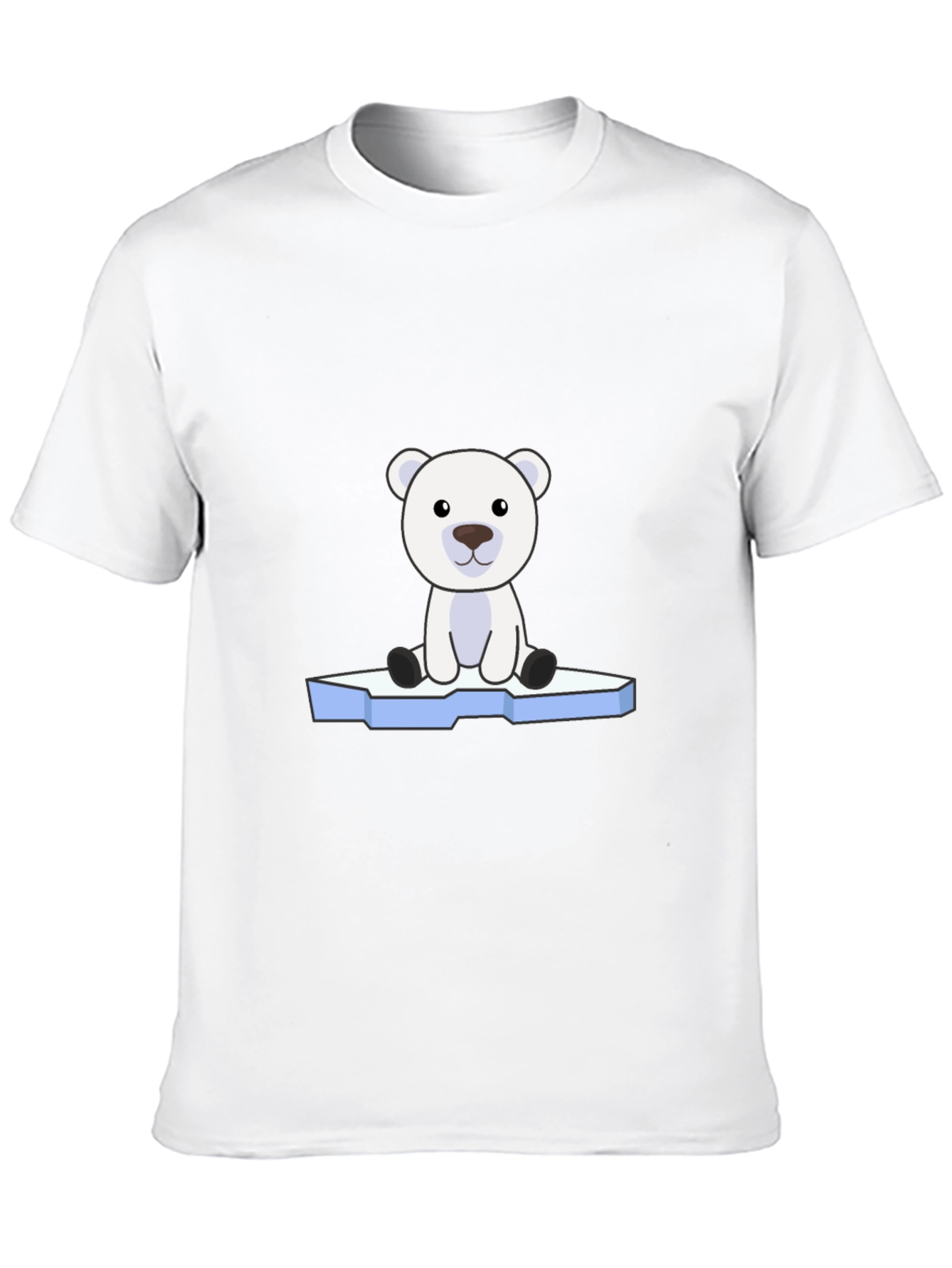 Polar Bear Graphic Tee - Cute Arctic Animal Design
