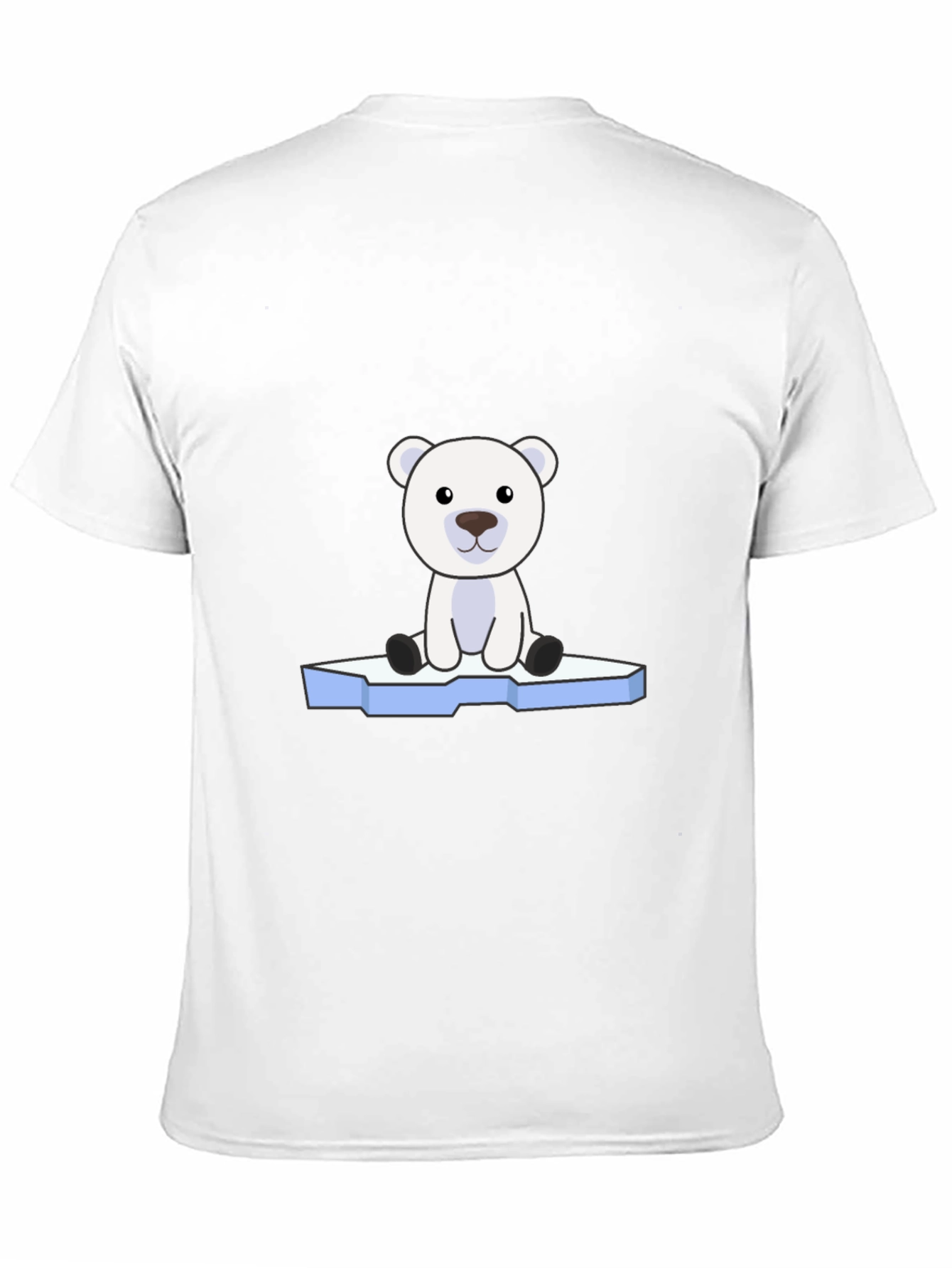Polar Bear Graphic Tee - Cute Arctic Animal Design