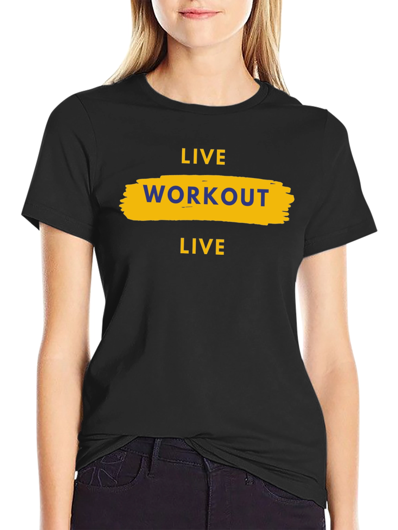 Live Workout Live Graphic Tee