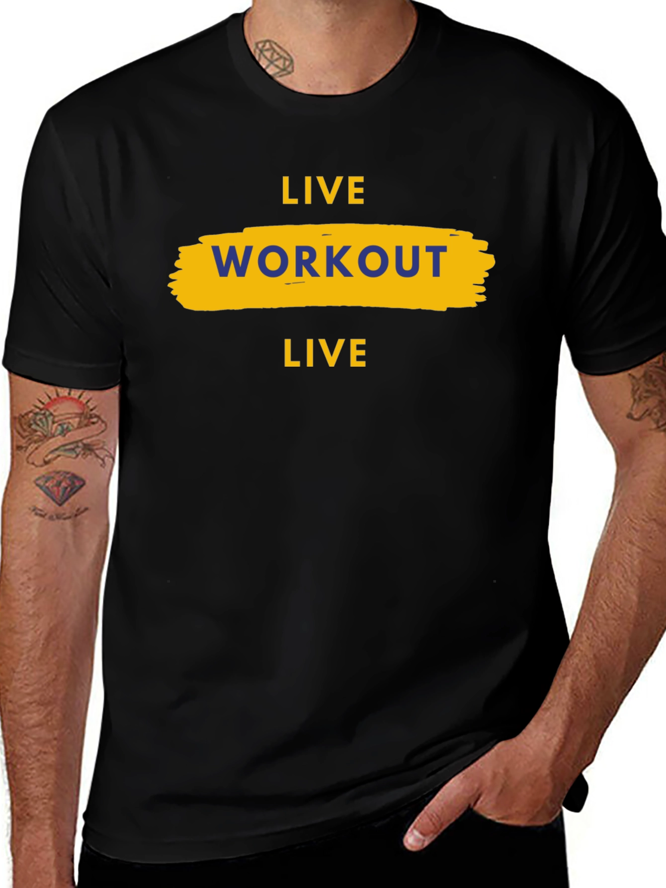 Live Workout Live Graphic Tee