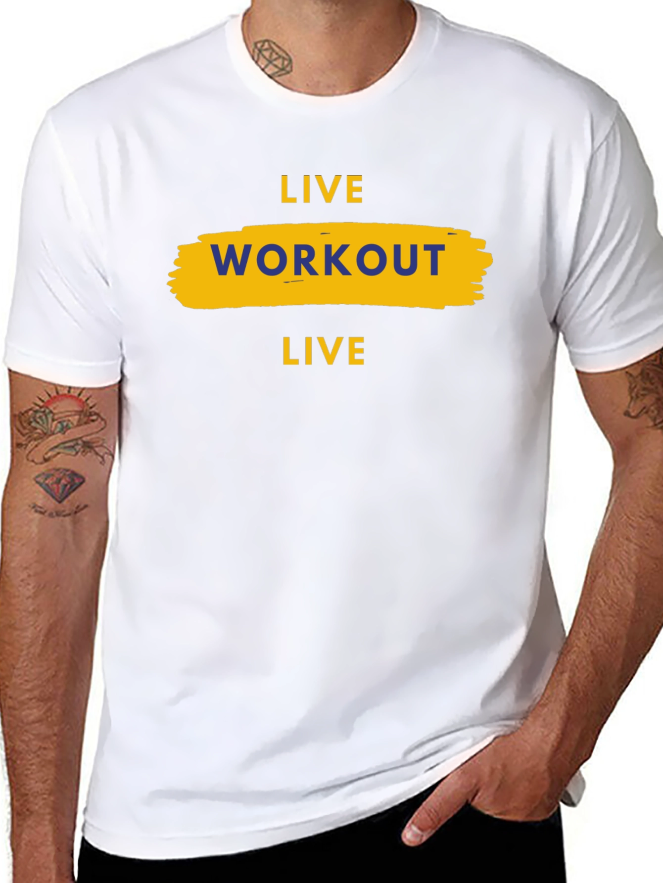 Live Workout Live Graphic Tee