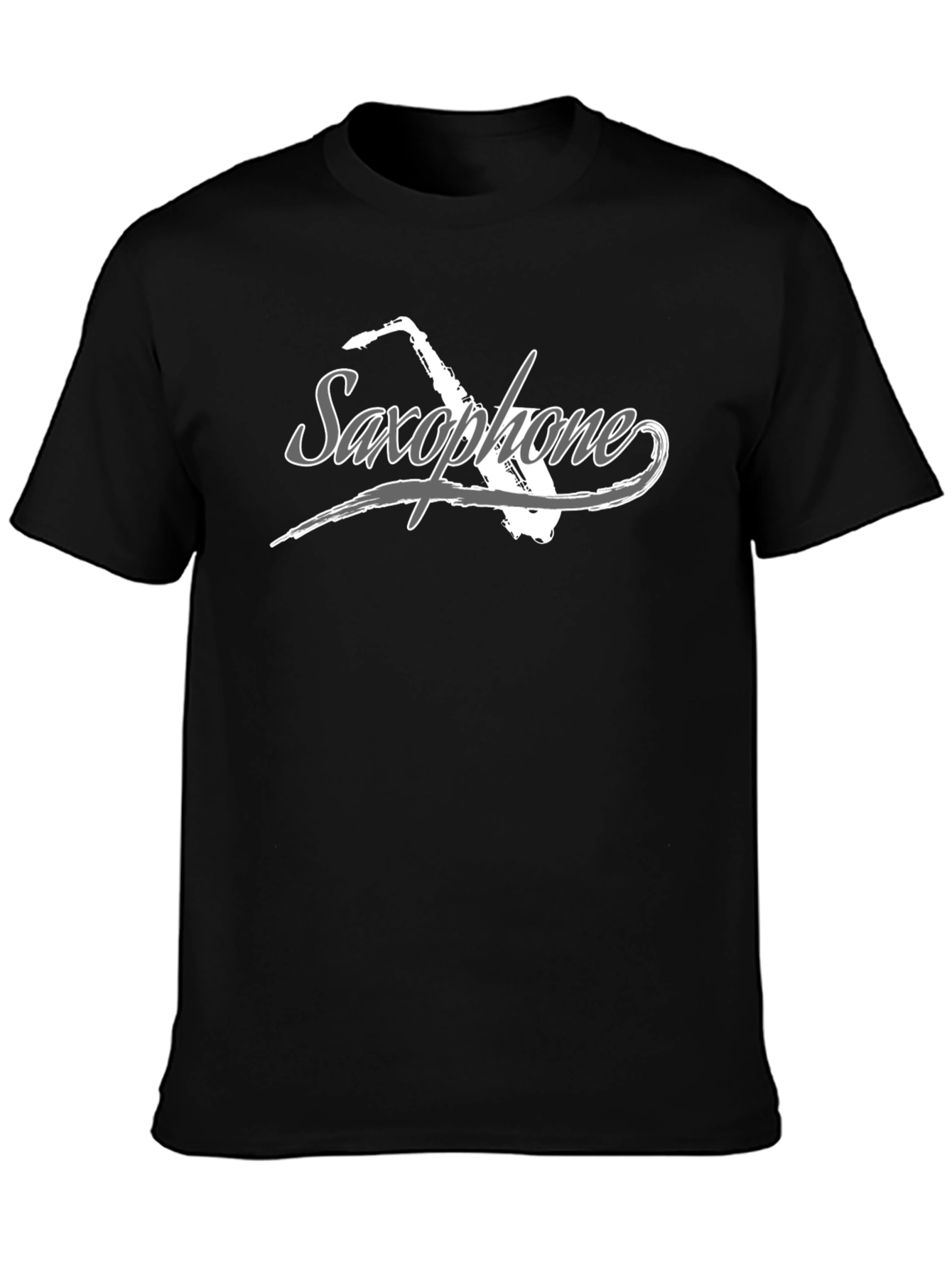 Saxophone Graphic T-Shirt - Cool Music Lover Tee