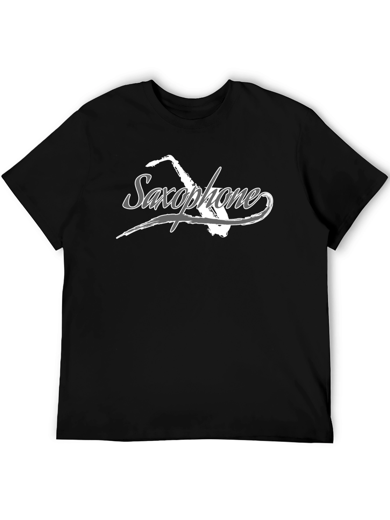 Saxophone Graphic T-Shirt - Cool Music Lover Tee