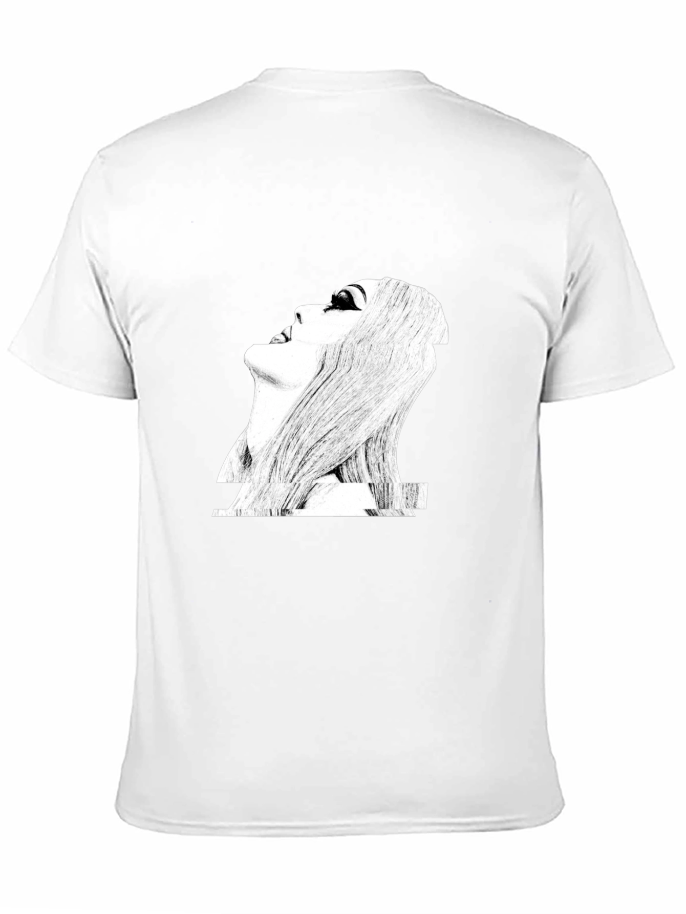 Graphic Print Black T-Shirt