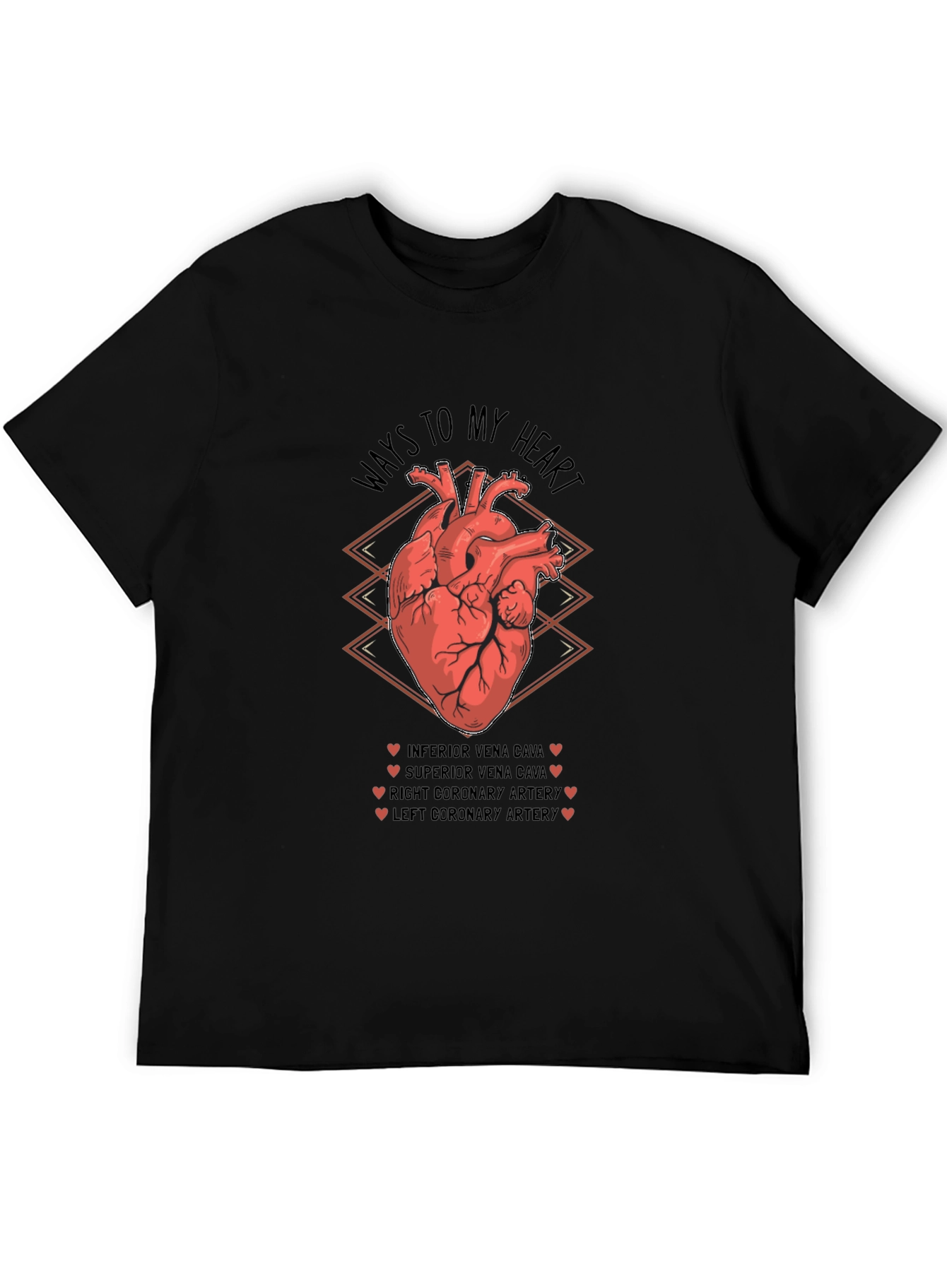 Ways To My Heart Anatomy T-Shirt